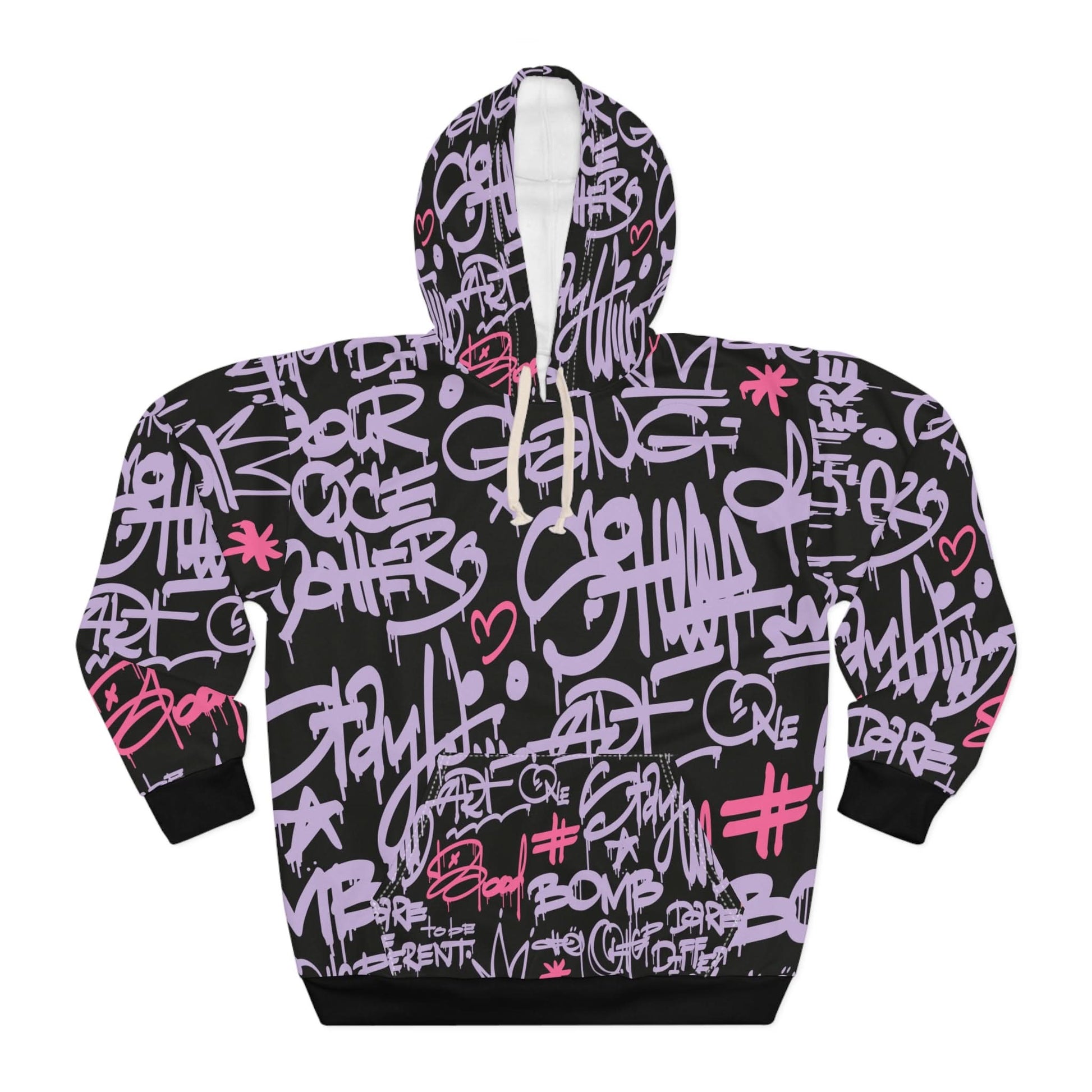 Graffiti Purple & Pink - Mleem