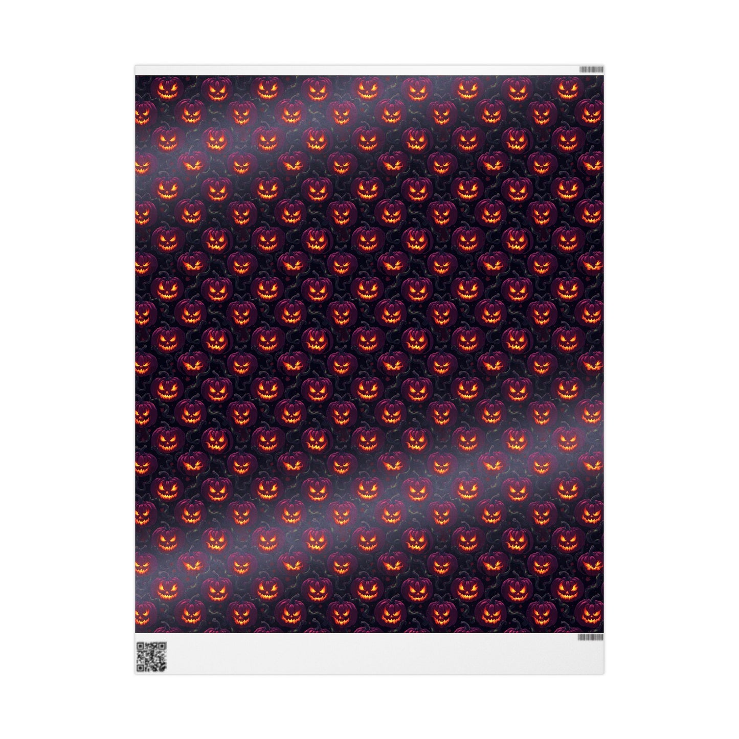 Halloween Themed Wrapping Paper, Festive Gift Wrap, Spooky Gift Wrap for Fall, Pumpkin Gift Wrap, Holiday Wrapping Sheets