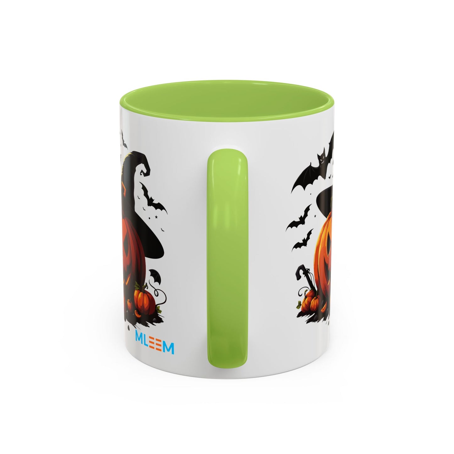 Halloween Pumpkin Accent Coffee Mug – Perfect for Fall, Autumn, Spooky Season, Gift for Coffee Lovers, Home Decor