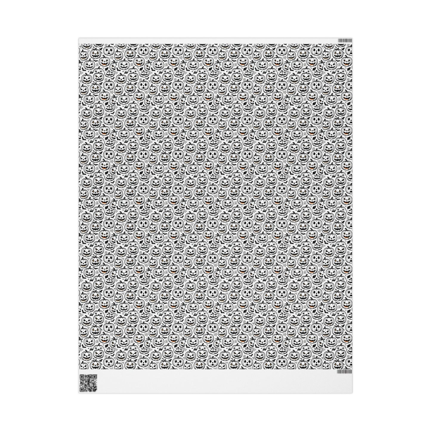 Halloween Wrapping Paper, Spooky Gift Wrap, Decorative Paper Roll, Fall Occasions, Unique Wrapping for Presents