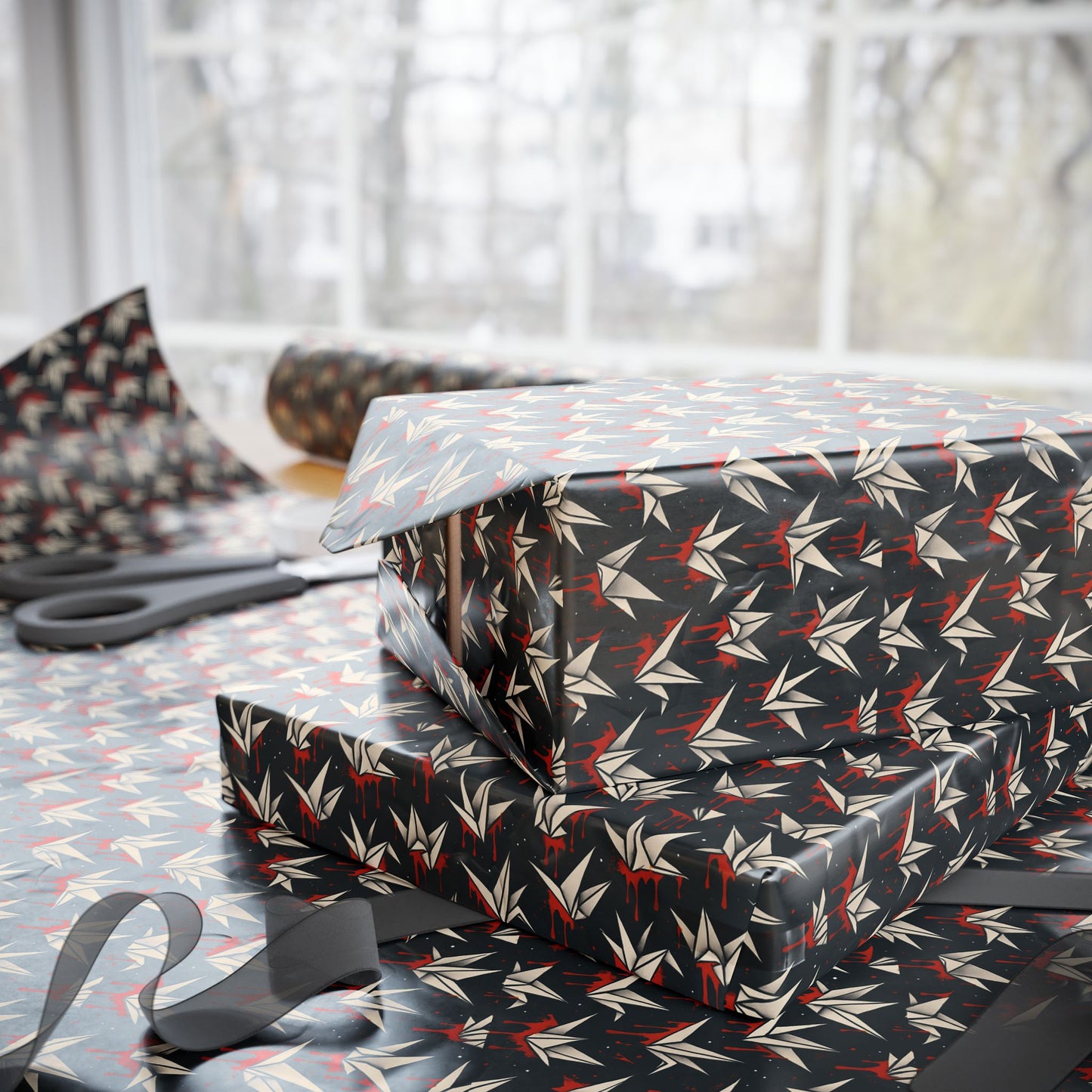 Artistic Gift Wrap Sheets for Any Occasion, Unique Wrapping Paper, Birthday, Christmas, Creative Gift Packaging