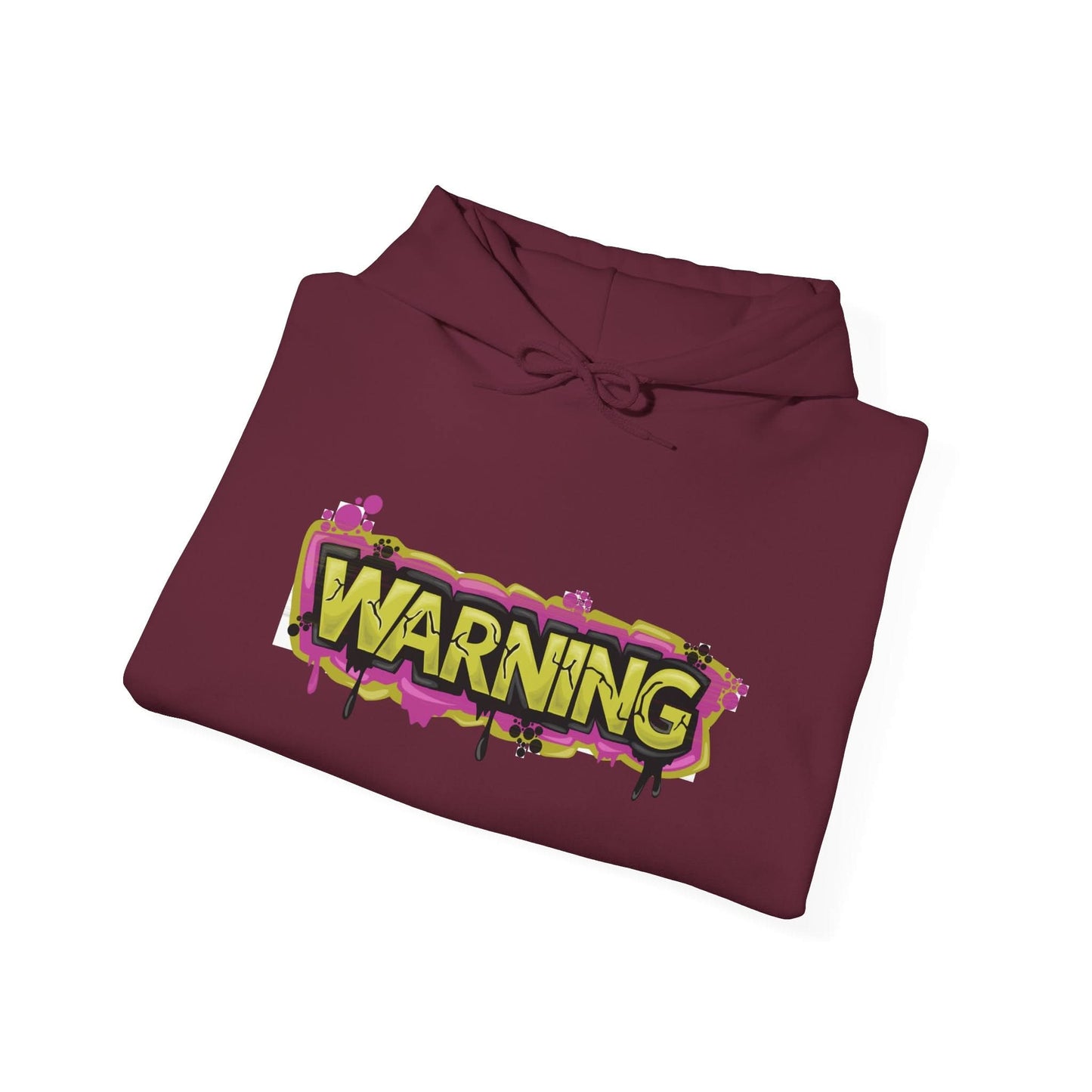 Warning Yellow Letters - Mleem