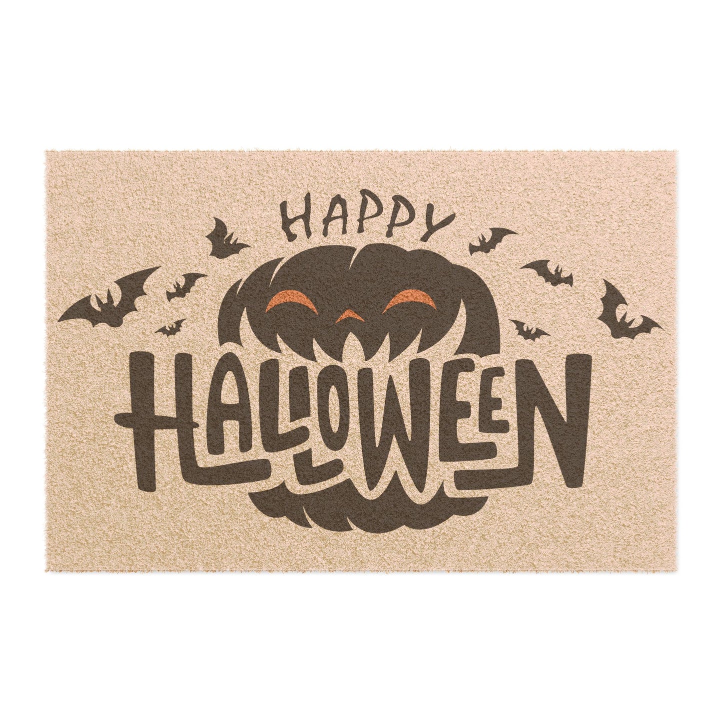 Halloween Doormat, Spooky Welcome Mat, Trick or Treat Entry Rug, Fall Decor, Seasonal Home Welcome Decoration