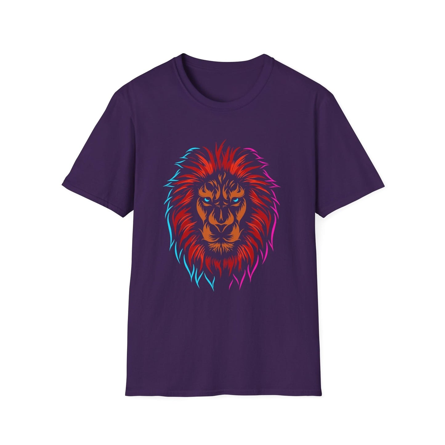 Lion Head Colorful - Mleem