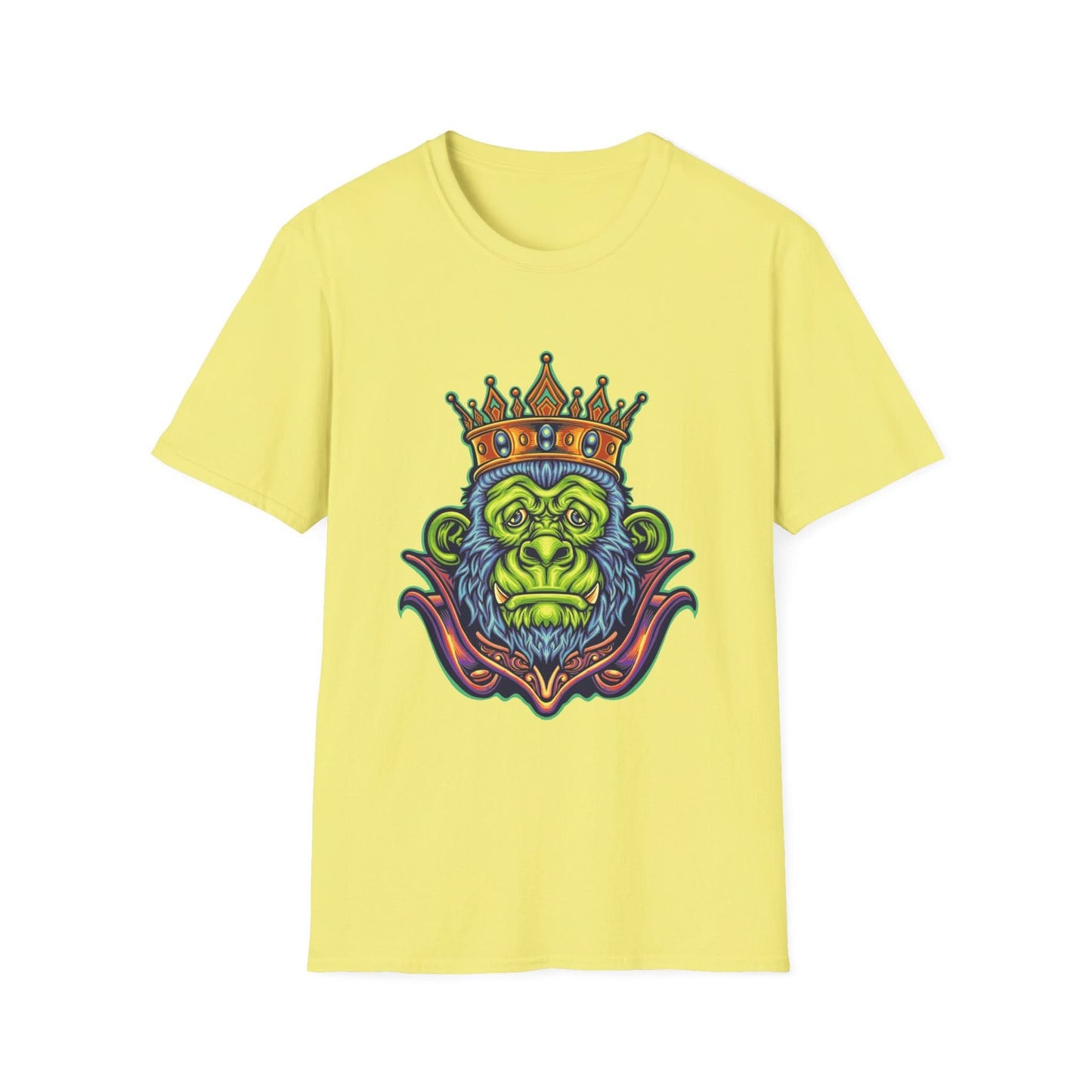 King Gorilla Cartoon Mascot - Mleem