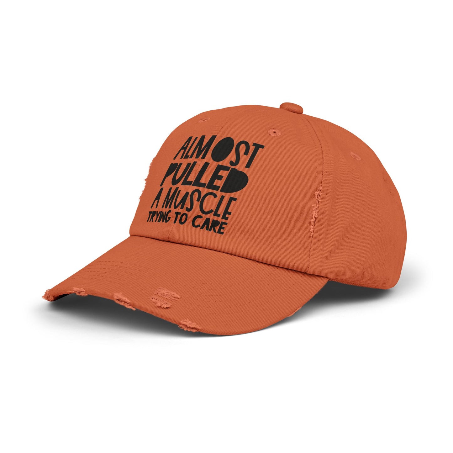 Funny Unisex Distressed Cap, Humorous Hat for Cake Lovers, Gift for Bakers, Casual Everyday Wear, Birthday or Cooking Party