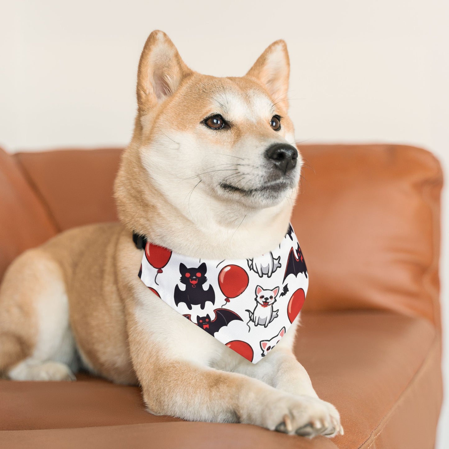 Halloween Pet Bandana, Cat and Dog Collar, Spooky Pet Accessory, Cute Halloween Costume, Pet Gift for Dog Lovers