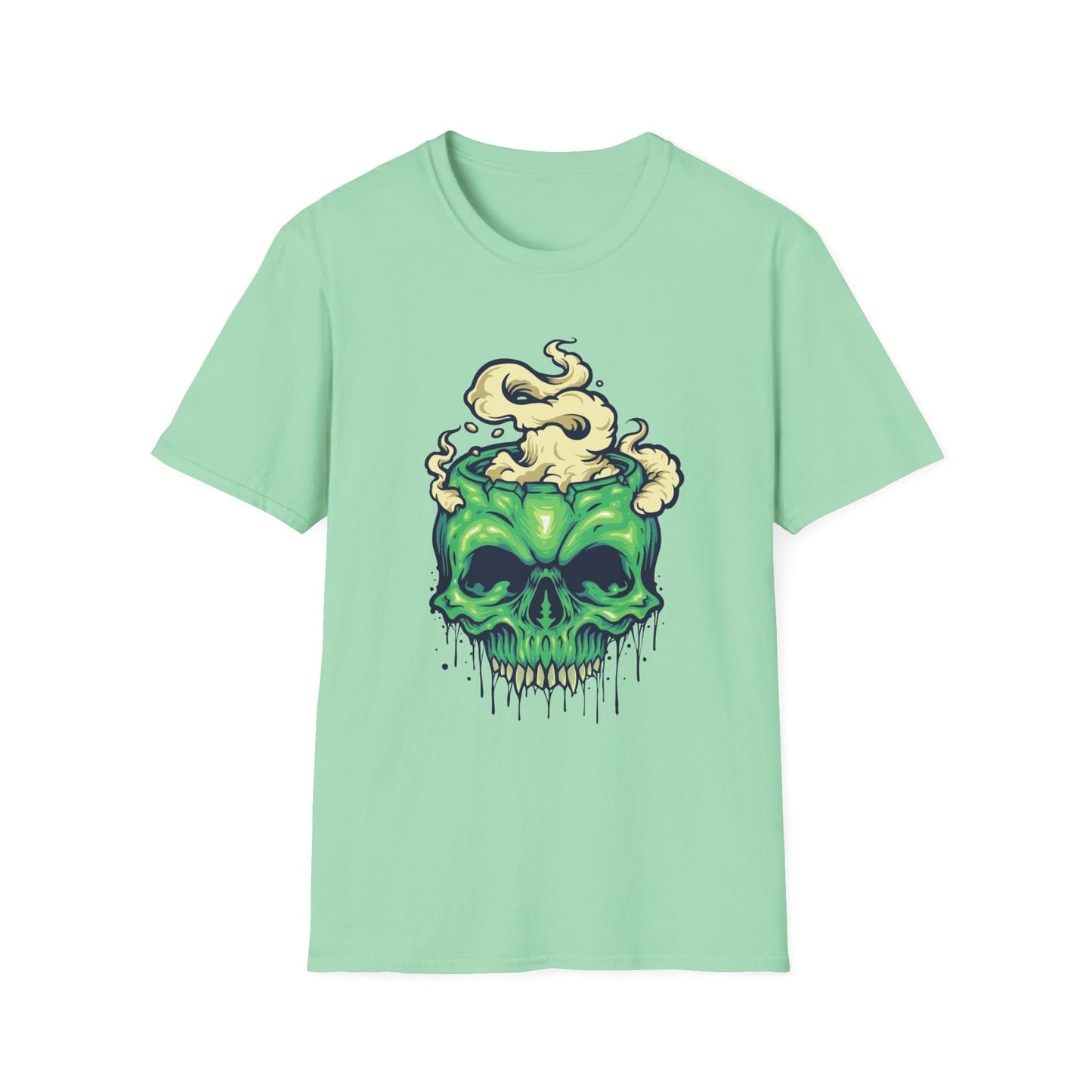Head Zombie Skull Cannabis Smoke - Mleem