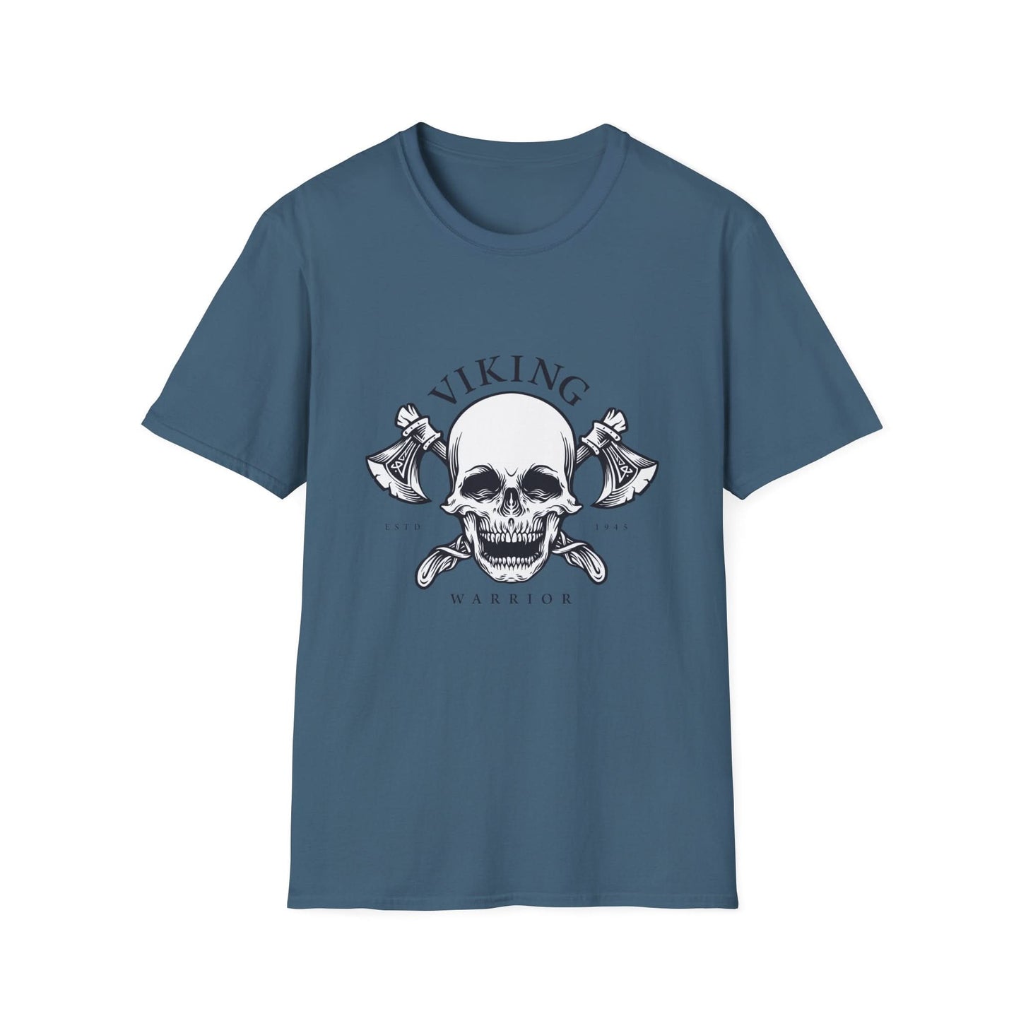 Head Skull with Axe Illustration - Mleem