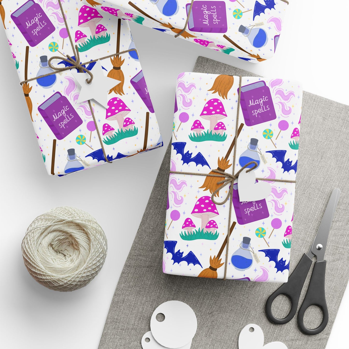 Colorful Gift Wraps for Celebrations, Holidays, Birthdays, Parties, Unique Wrapping Paper, Festive Present Supplies