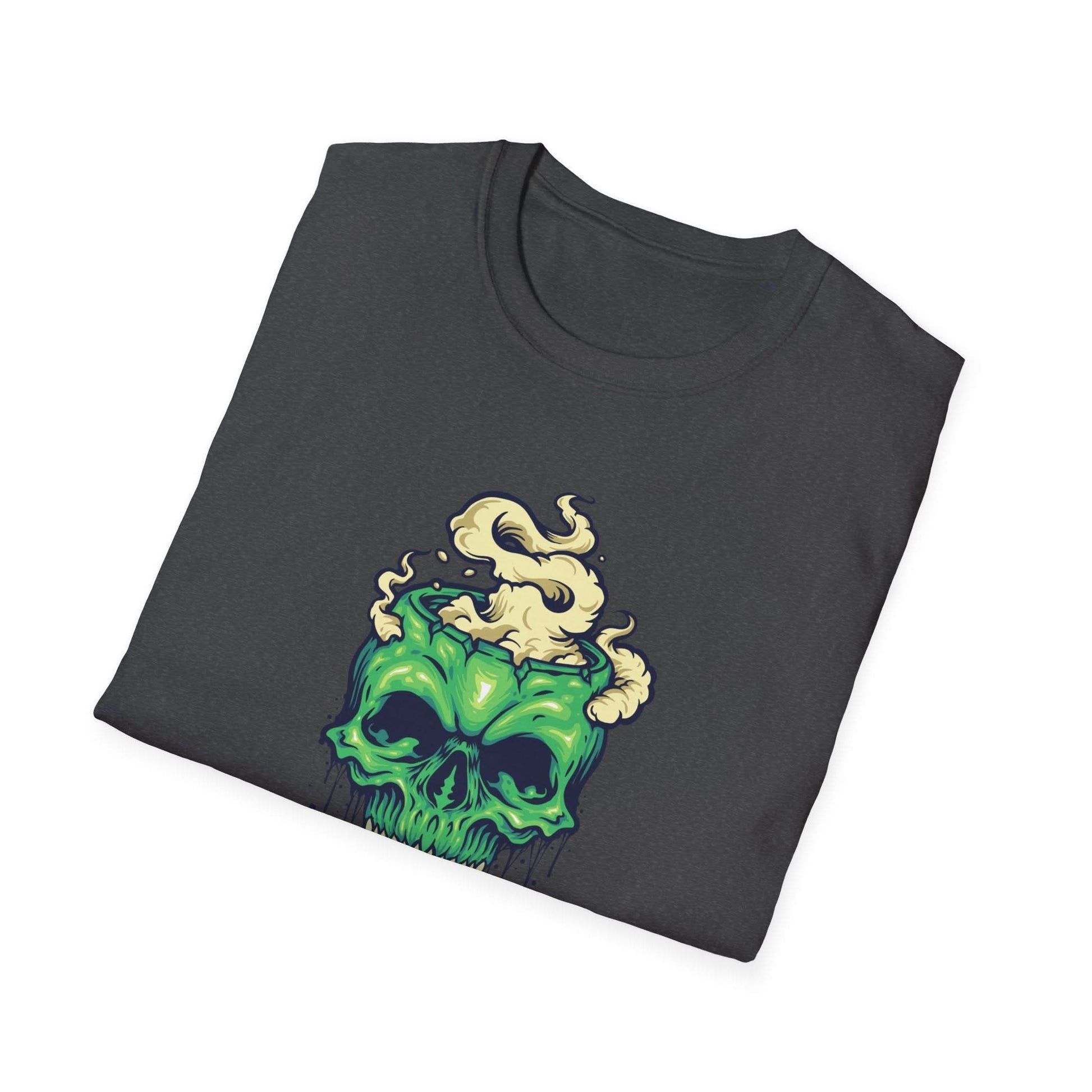 Head Zombie Skull Cannabis Smoke - Mleem