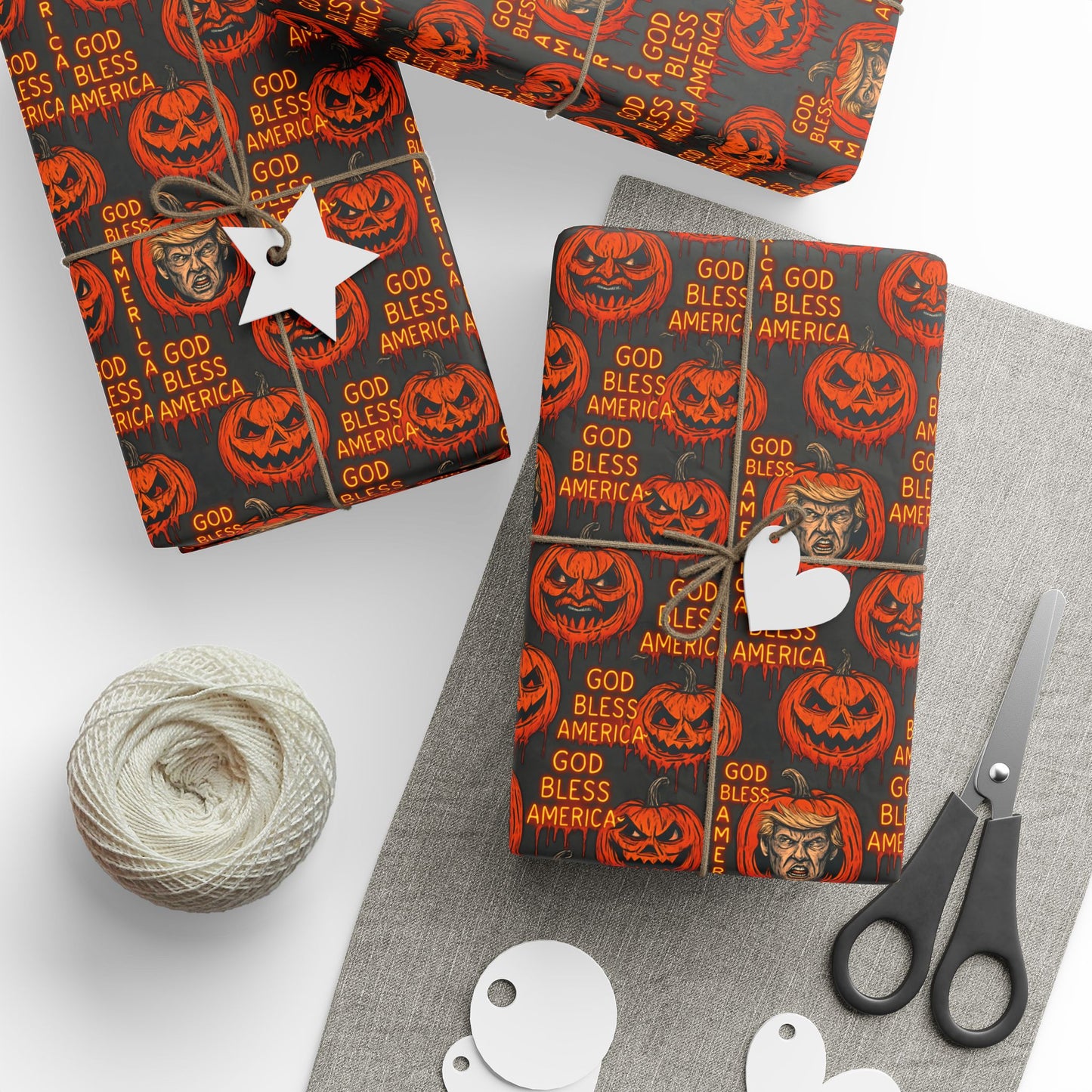 Festive Wrapping Paper Bundle for All Occasions, Holiday Gifts, Birthday Wrap, Halloween Wrap, Cute Gift Packaging
