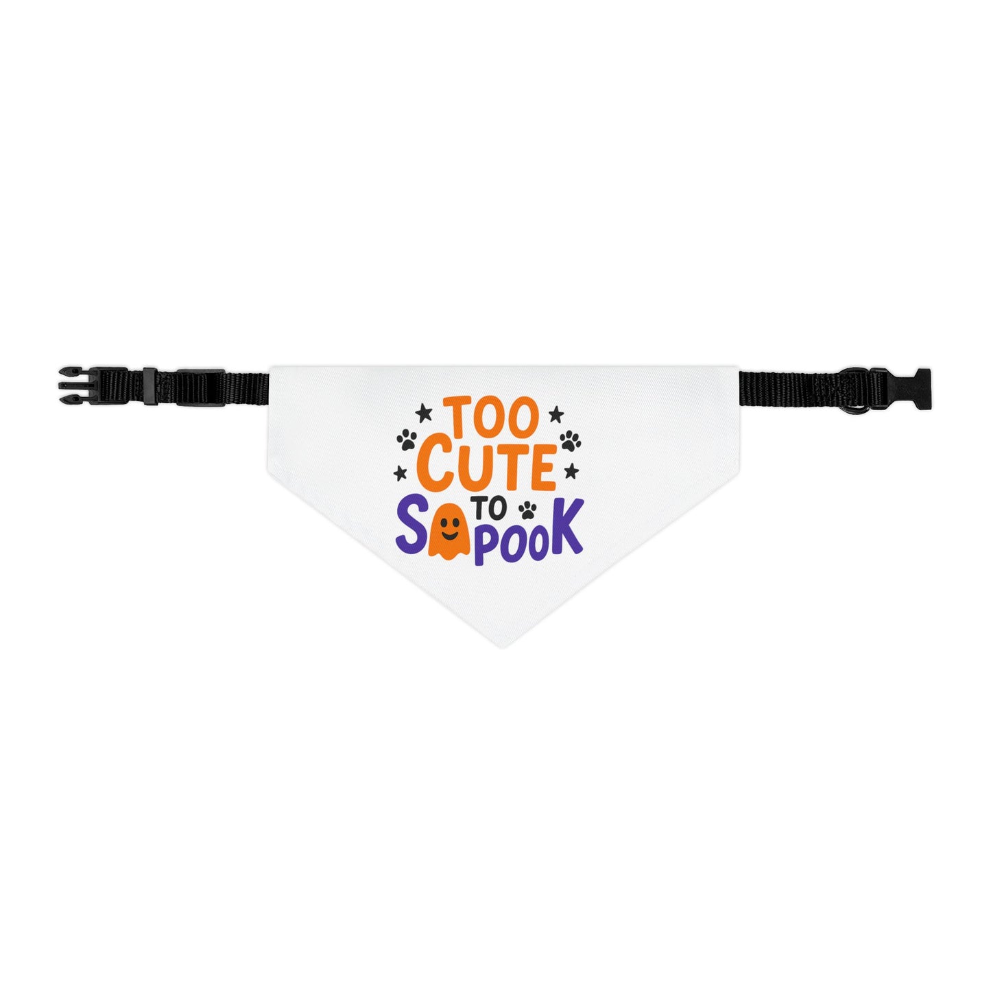 Adorable Pet Bandana Collar for Halloween, Dog Accessory, Cute Halloween Outfit, Pet Costume, Trick or Treat Ready