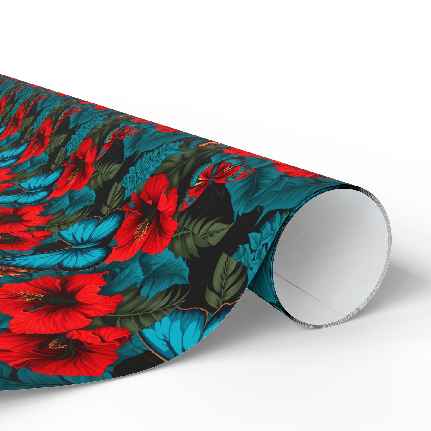 Vibrant Floral Wrapping Paper, Gift Wrap for Birthdays, Holidays, Celebrations, Unique Home Decor, Craft Projects