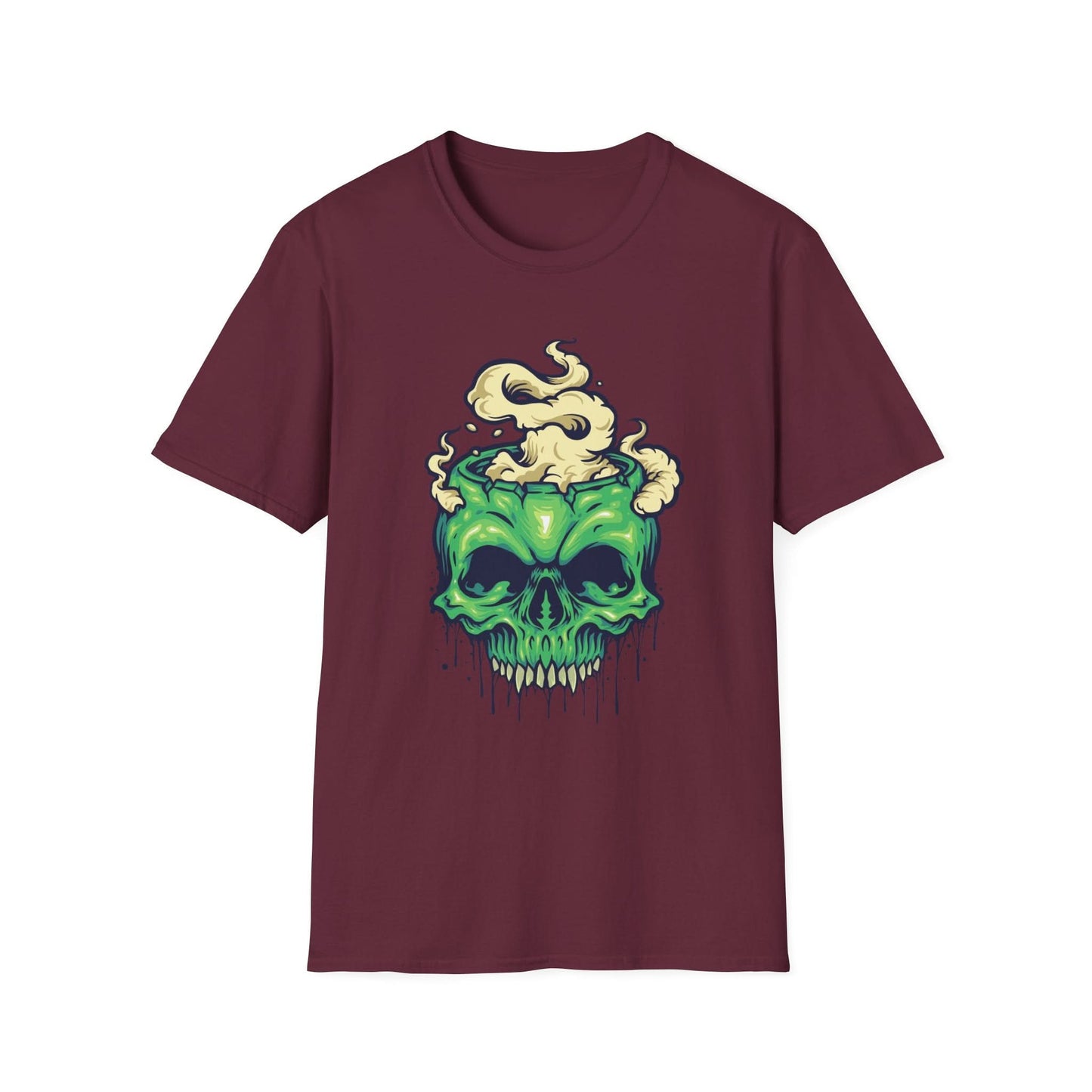 Head Zombie Skull Cannabis Smoke - Mleem