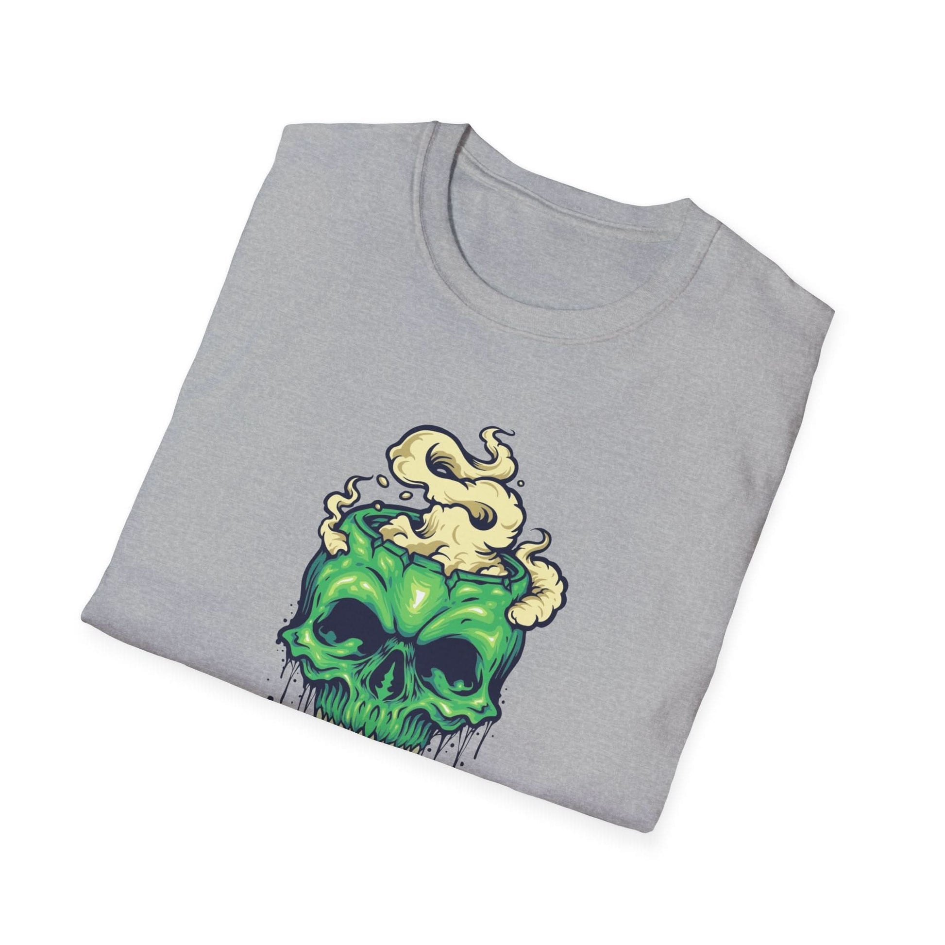 Head Zombie Skull Cannabis Smoke - Mleem