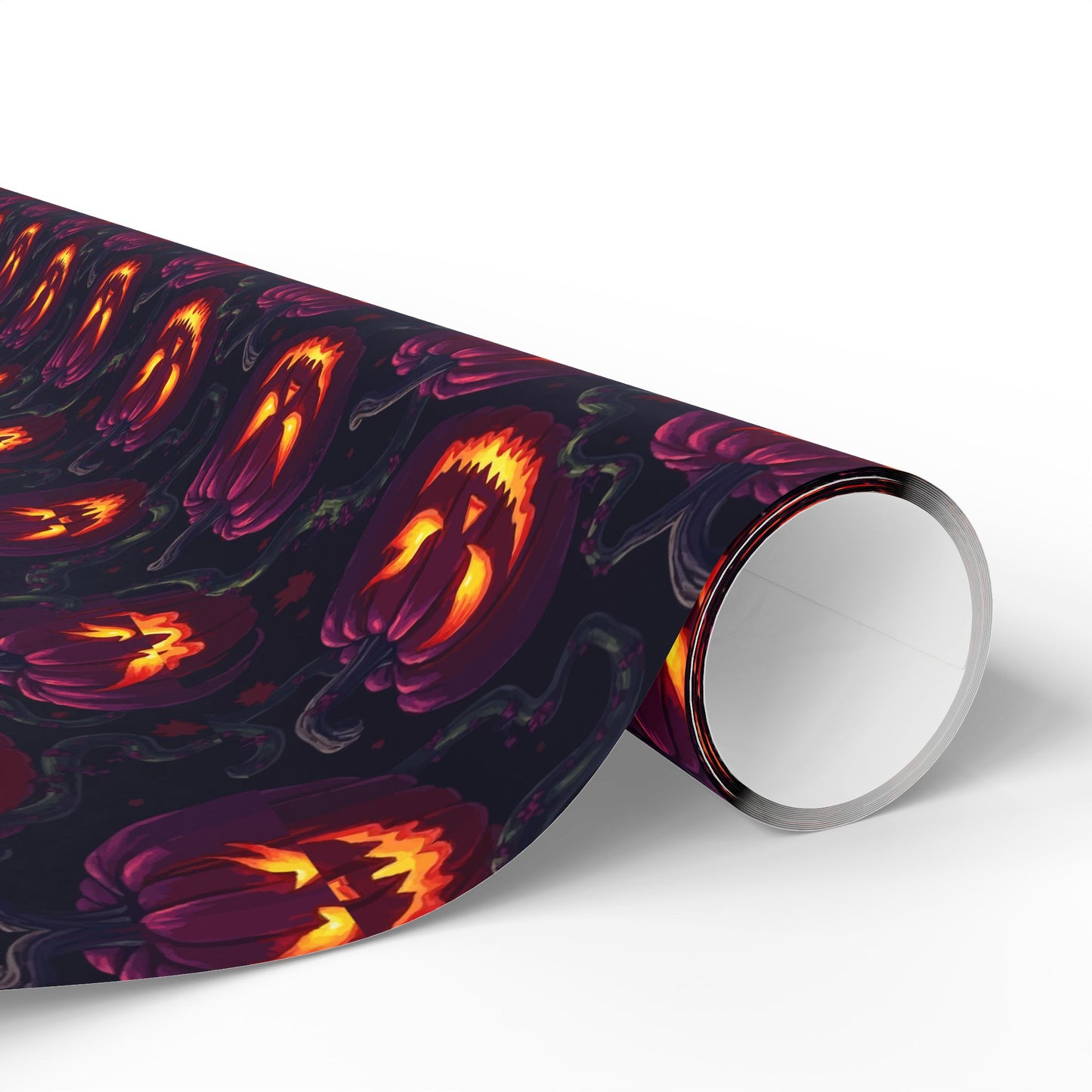 Halloween Themed Wrapping Paper, Festive Gift Wrap, Spooky Gift Wrap for Fall, Pumpkin Gift Wrap, Holiday Wrapping Sheets