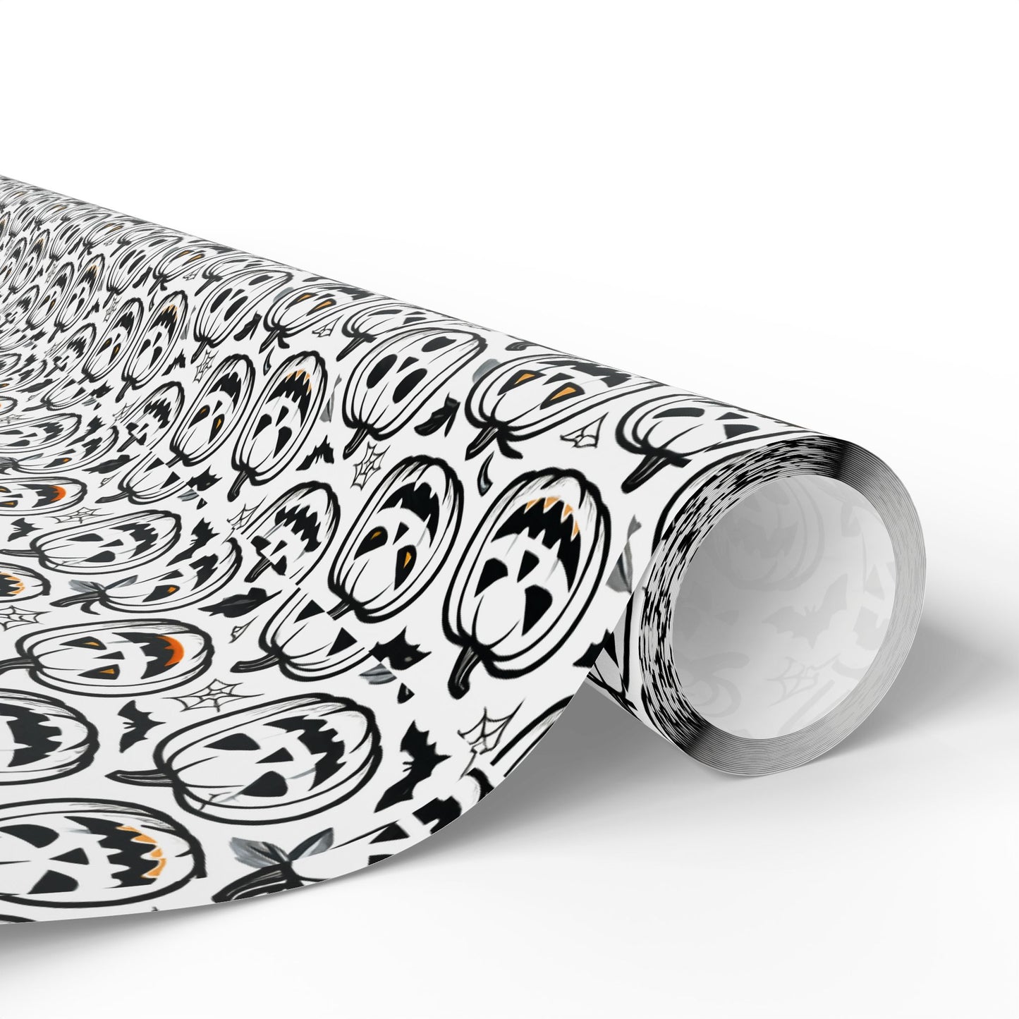 Halloween Wrapping Paper, Spooky Gift Wrap, Decorative Paper Roll, Fall Occasions, Unique Wrapping for Presents