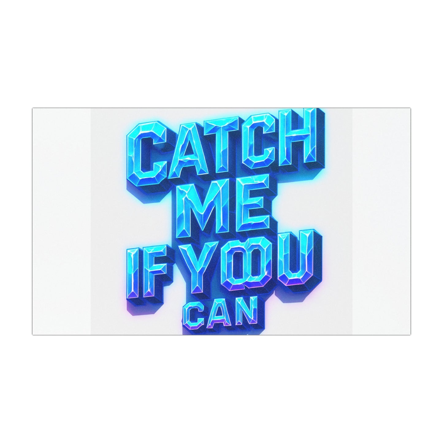 Catch Me If You Can Car Magnets - Fun Auto Decals for Road Trips, Car Gifts, Adventure Quotes, Cool Car Accessories
