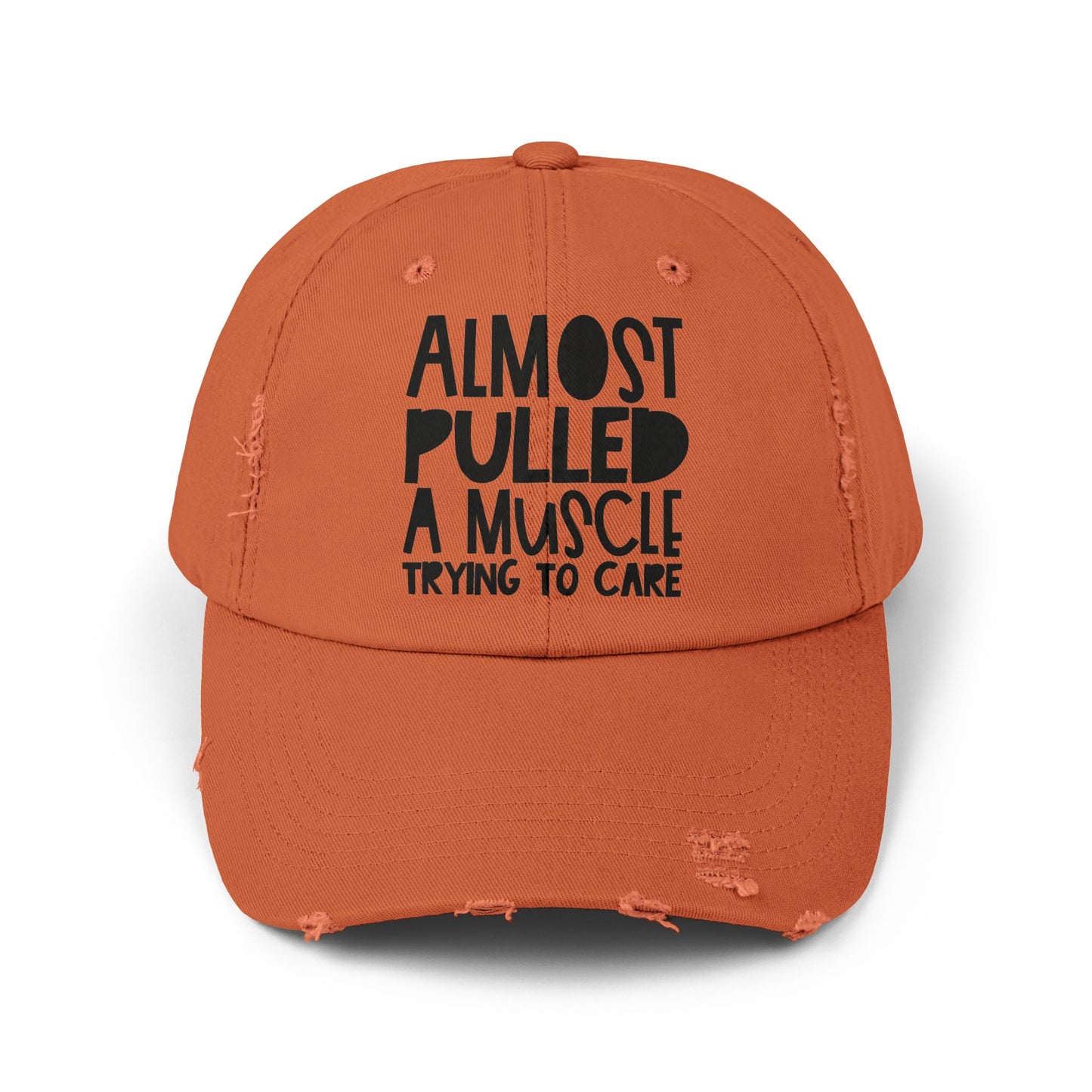 Funny Unisex Distressed Cap, Humorous Hat for Cake Lovers, Gift for Bakers, Casual Everyday Wear, Birthday or Cooking Party