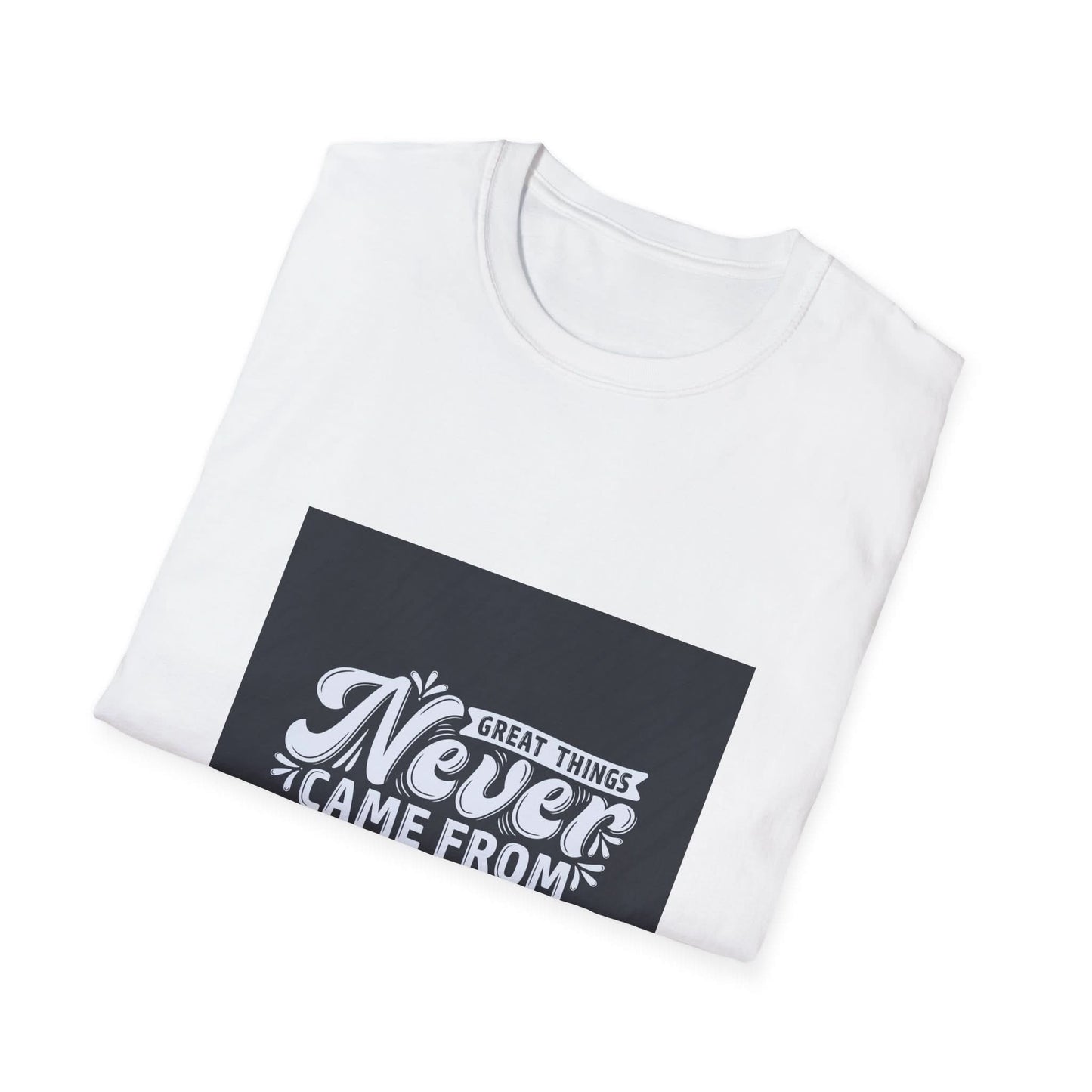 Great things never came from comfort zone - Mleem