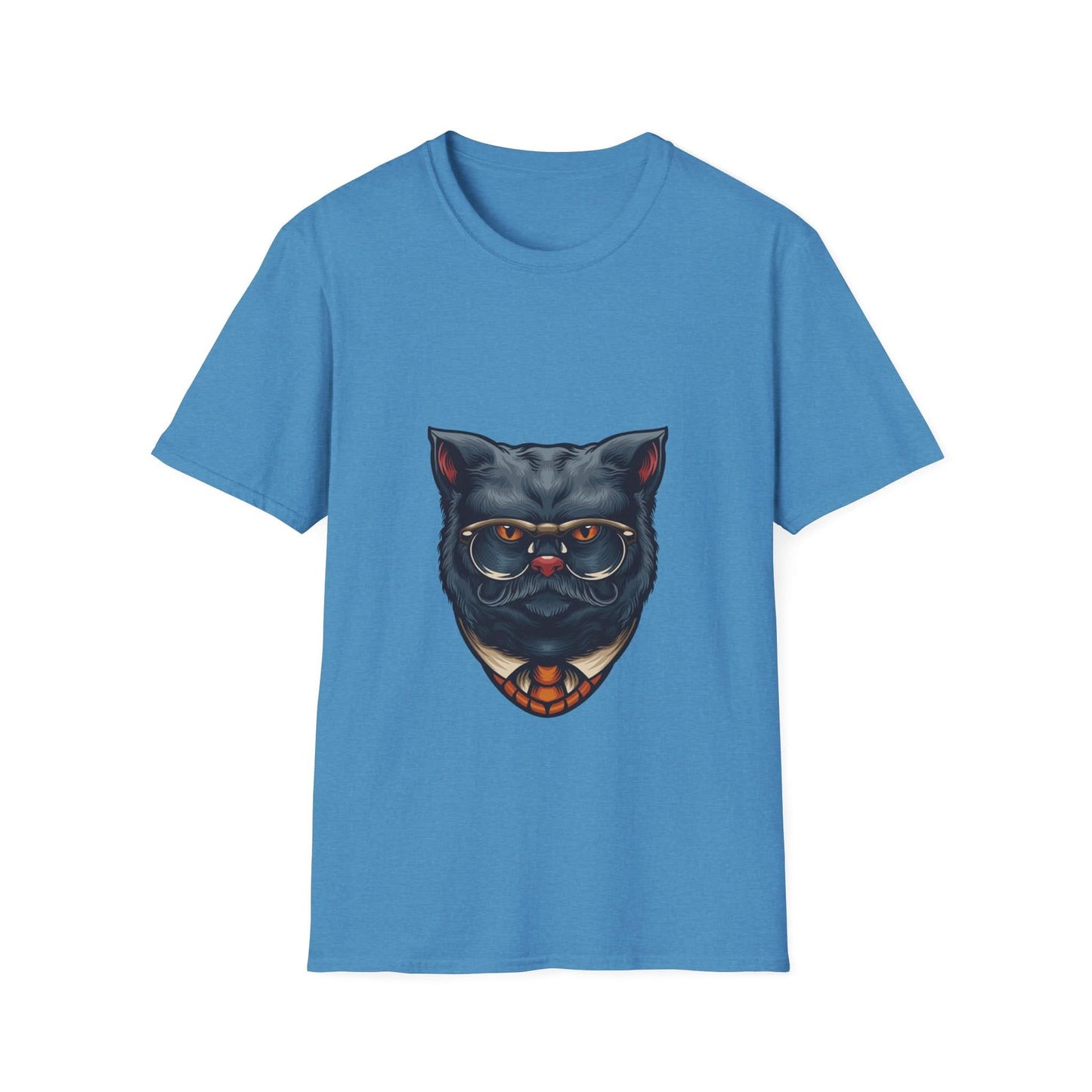 Grey Gentleman Cat with Glasses - Mleem
