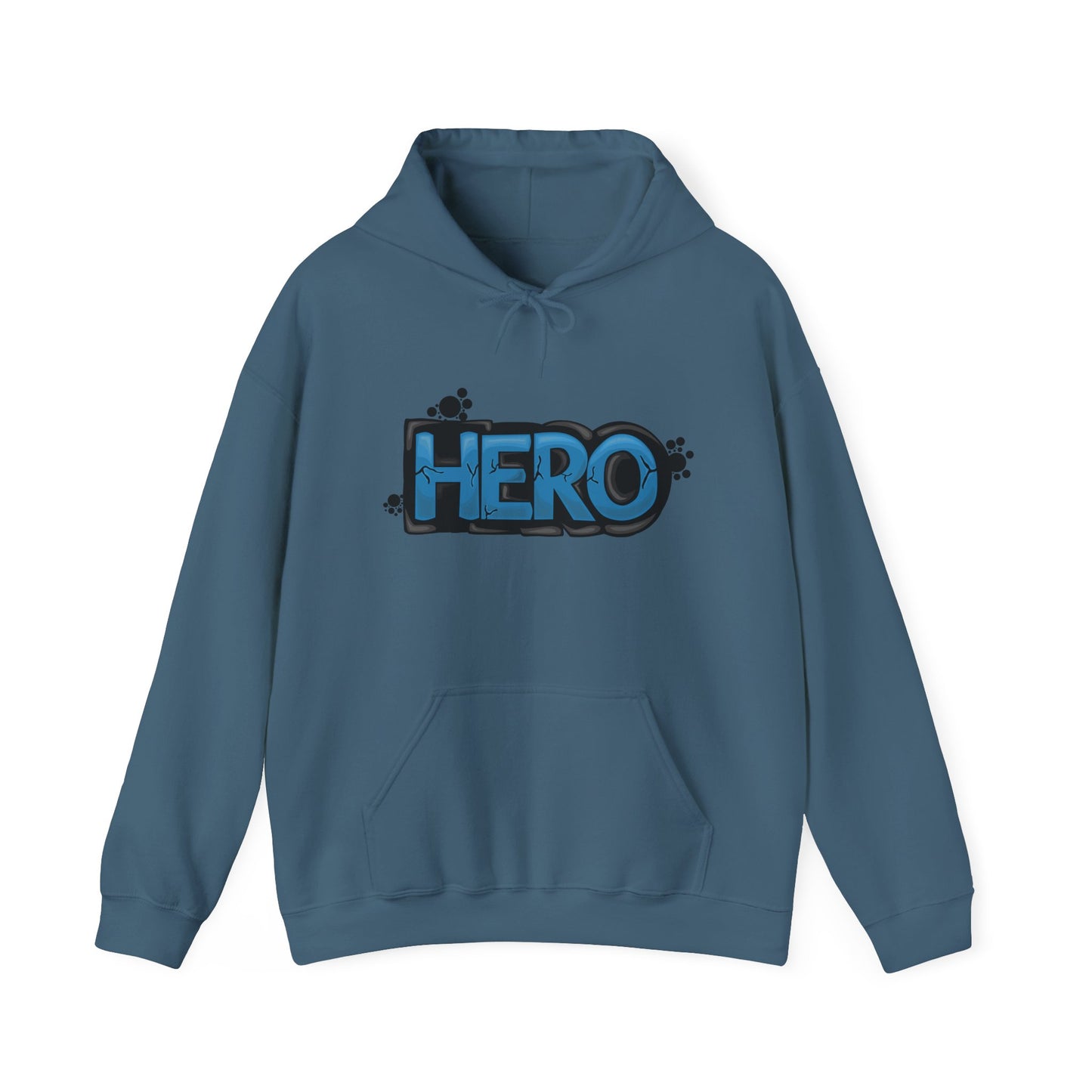 Hero Blue Letters - Mleem