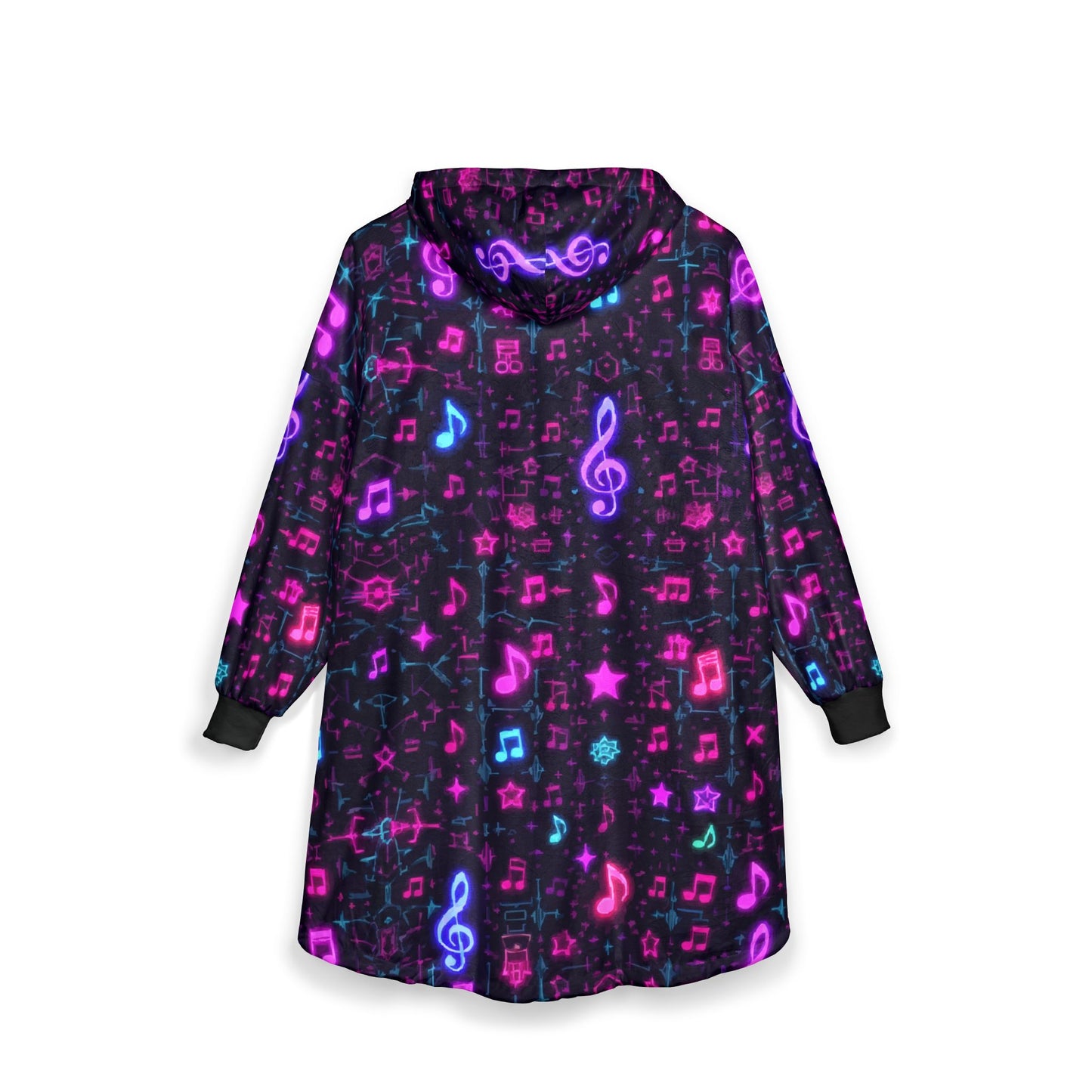 Musical Note Hooded Blanket