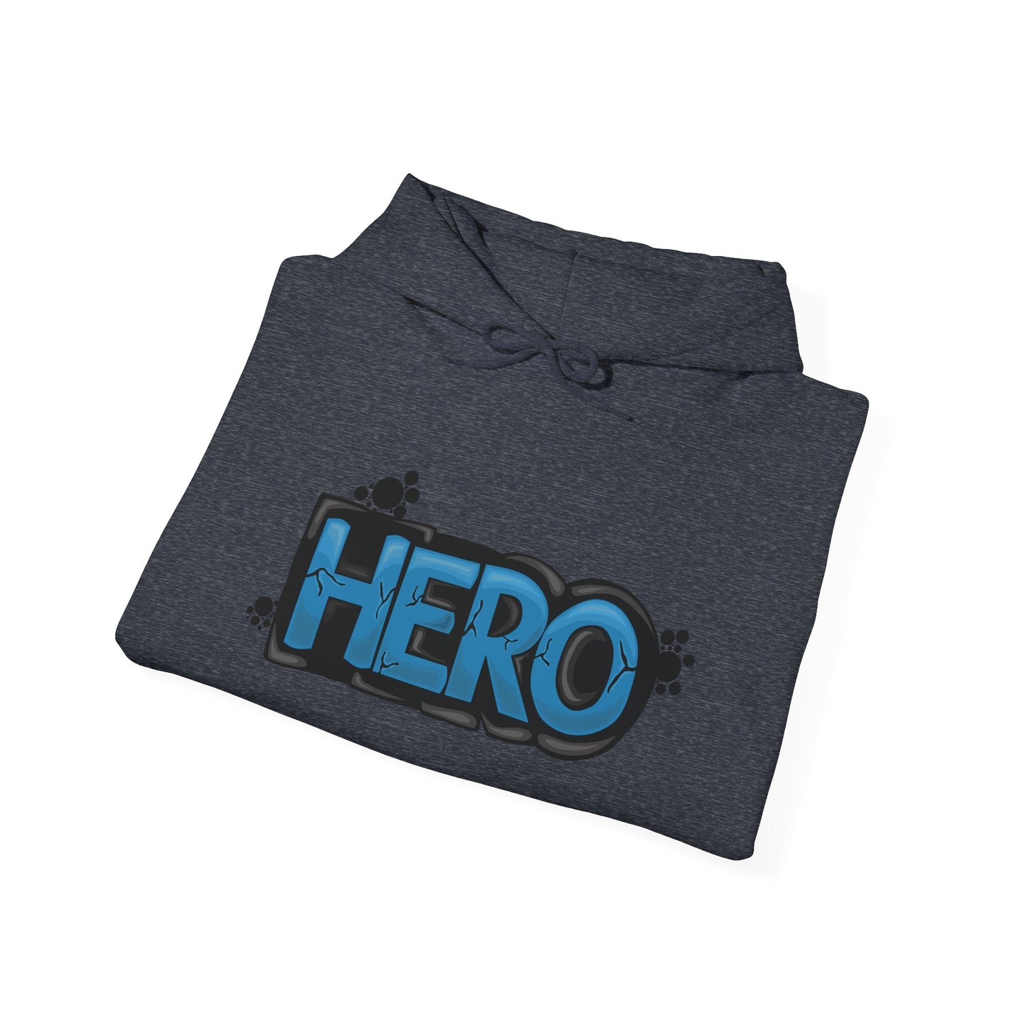 Hero Blue Letters - Mleem