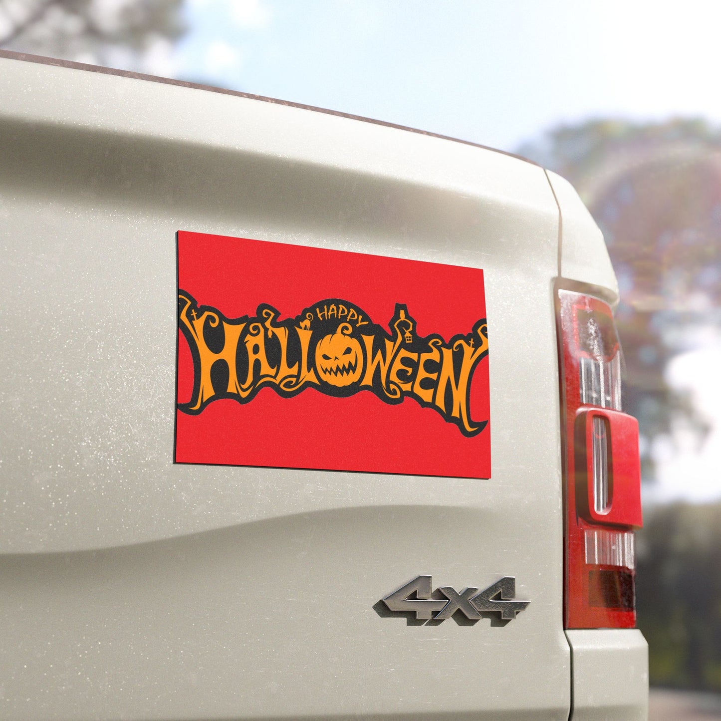 Happy Halloween Car Magnets, Festive Auto Decals, Halloween Decor, Seasonal Gifts, Holiday Accessories