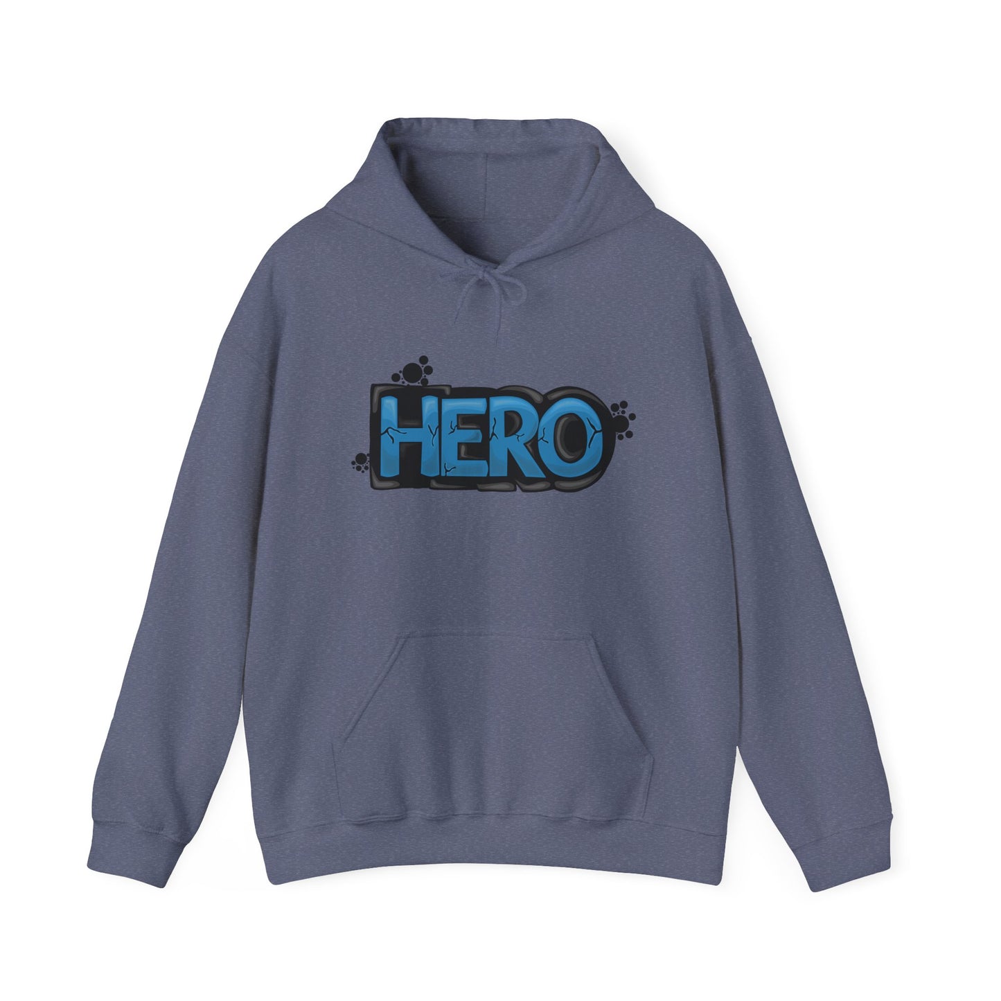 Hero Blue Letters - Mleem