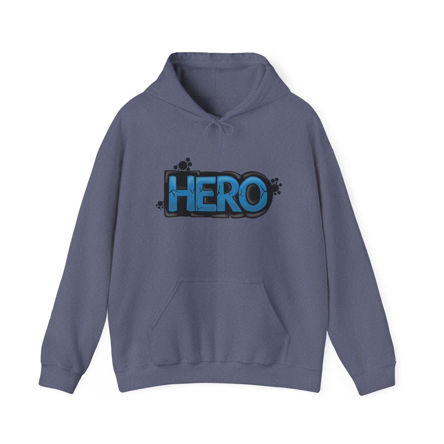 Hero Blue Letters - Mleem