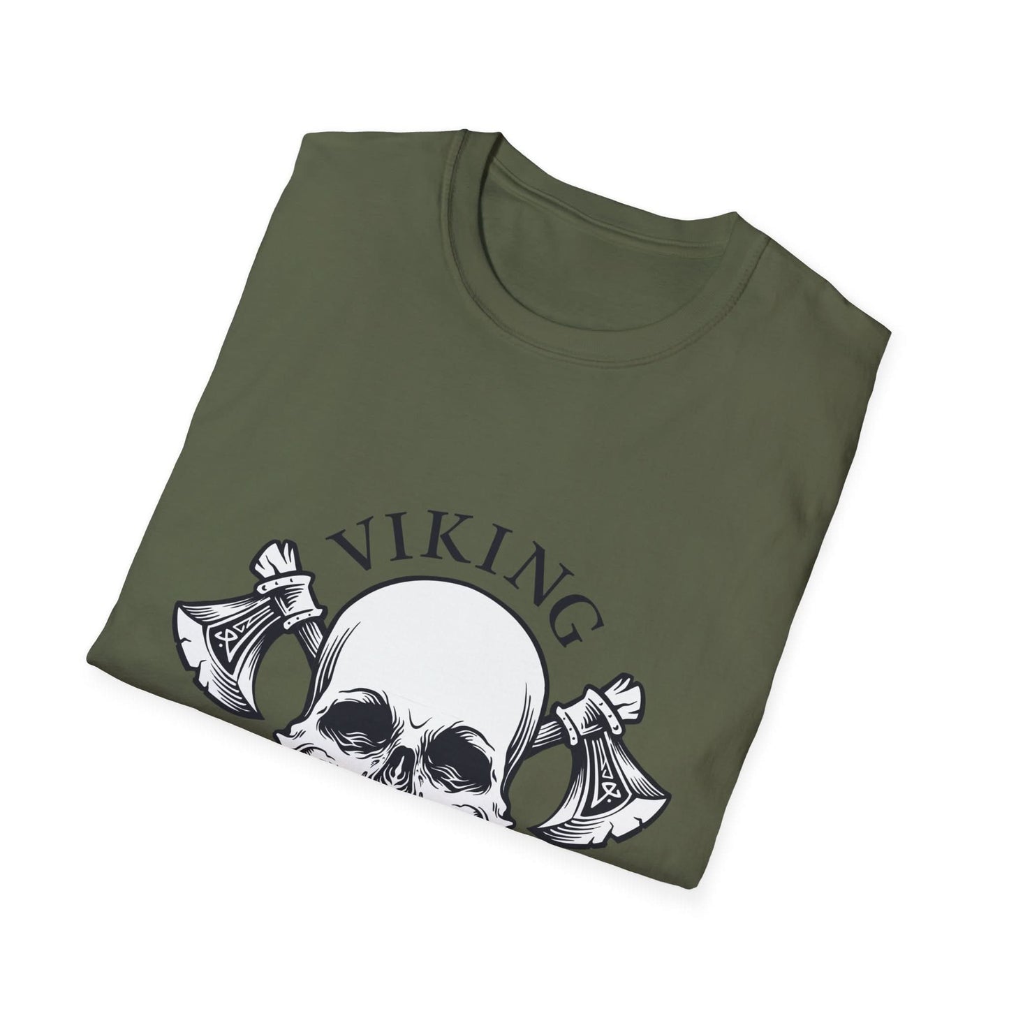 Head Skull with Axe Illustration - Mleem