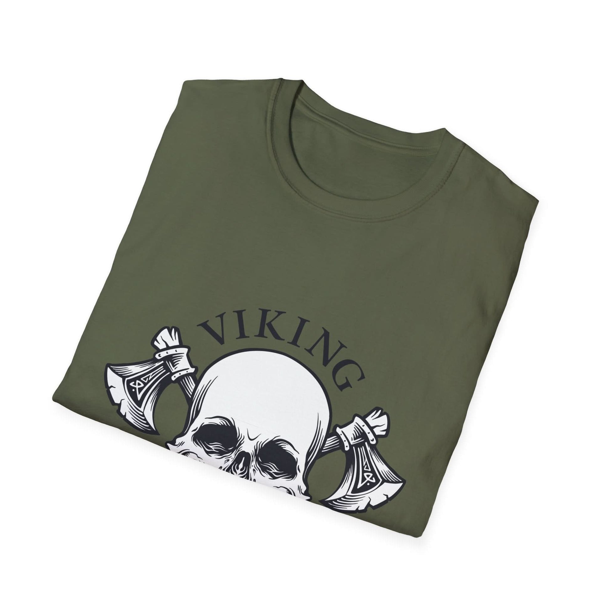 Head Skull with Axe Illustration - Mleem