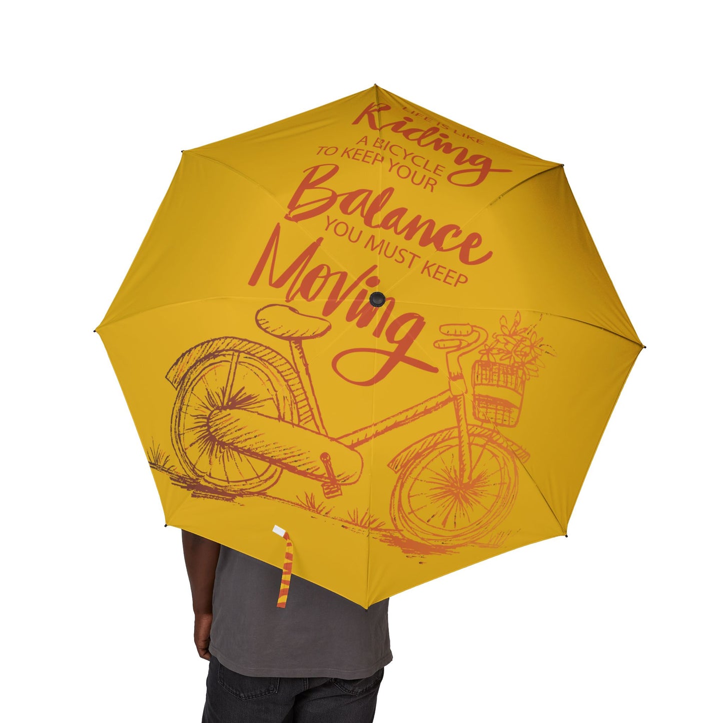 Vibrant Foldable Umbrella - Stay Bright, Portable Sunshade for Rainy Days, Travel Must-Have, Stylish Outdoor Accessory