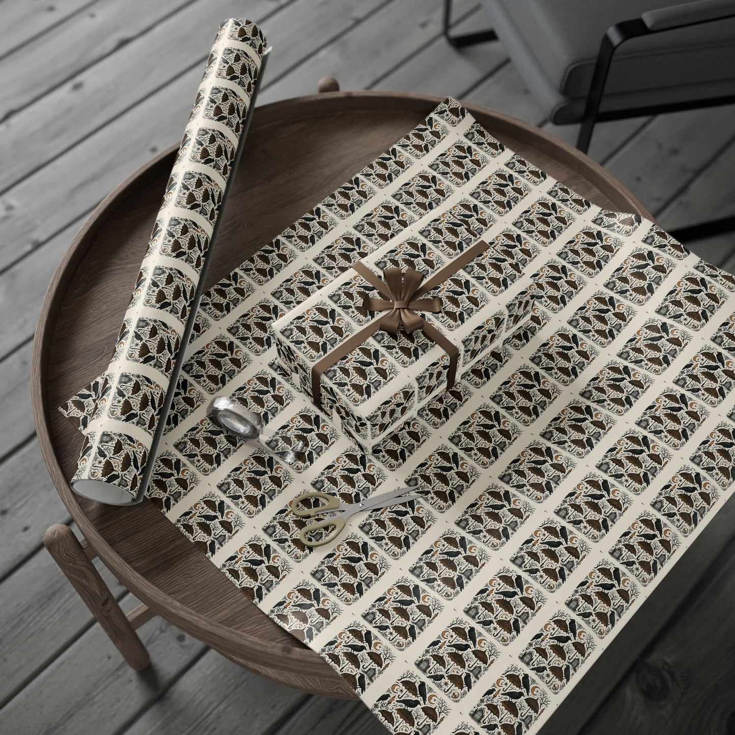 Elegant Eco-Friendly Wrapping Paper, Gift Wrap for Holidays, Birthdays, Eco-Conscious Gifts, Decorative Paper, Festive Wrap