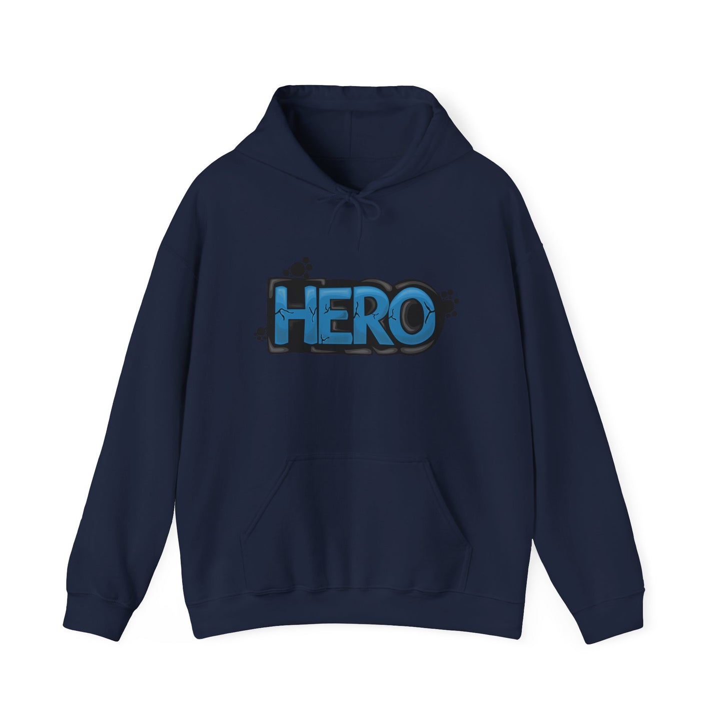 Hero Blue Letters - Mleem
