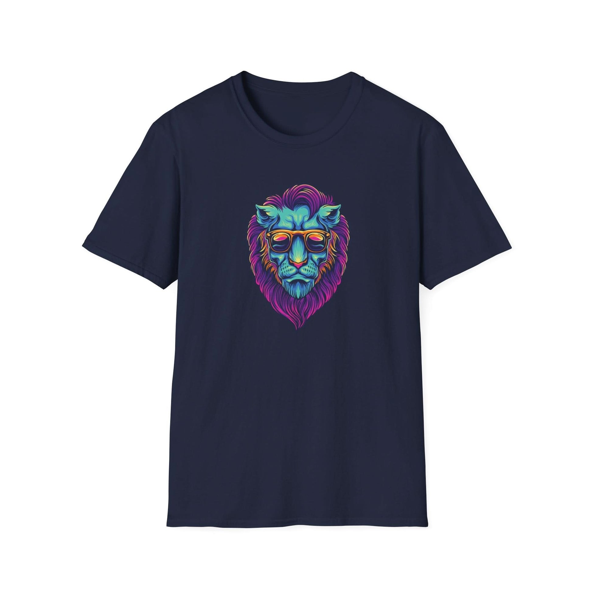 Lion Head with Sunglasses Psychedelic - Mleem