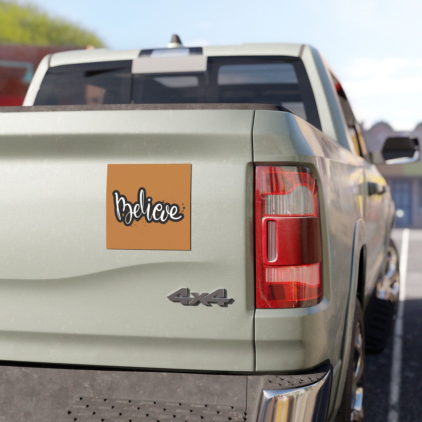 Inspirational Car Magnets, Believe Magnet, Positive Car Decor, Car Accessories, Motivational Gifts