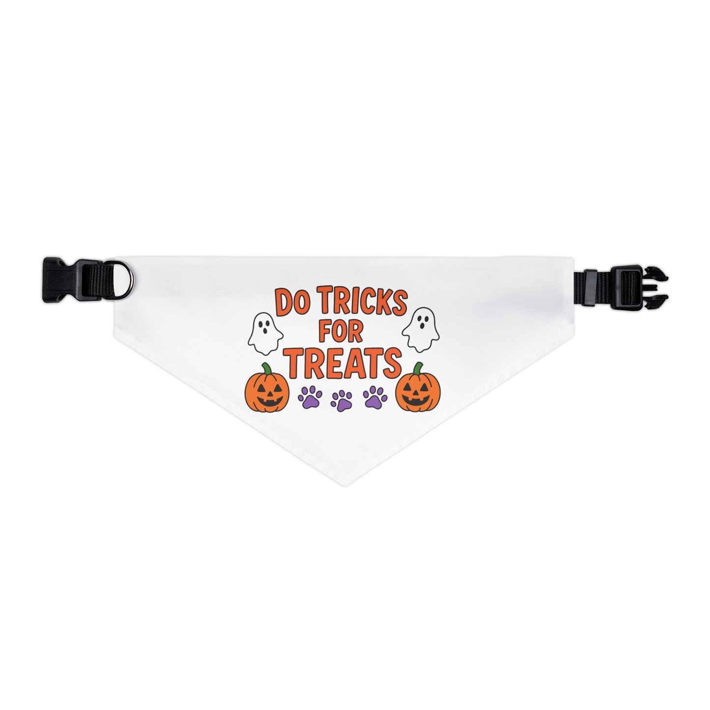 Halloween Pet Bandana, Dog Costume Accessory, Trick or Treat Bandana, Pet Halloween Apparel, Spooky Dog Outfit