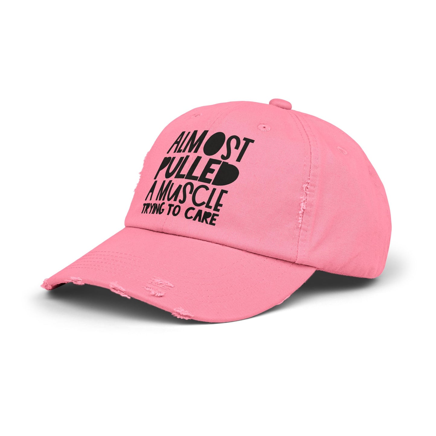 Funny Unisex Distressed Cap, Humorous Hat for Cake Lovers, Gift for Bakers, Casual Everyday Wear, Birthday or Cooking Party