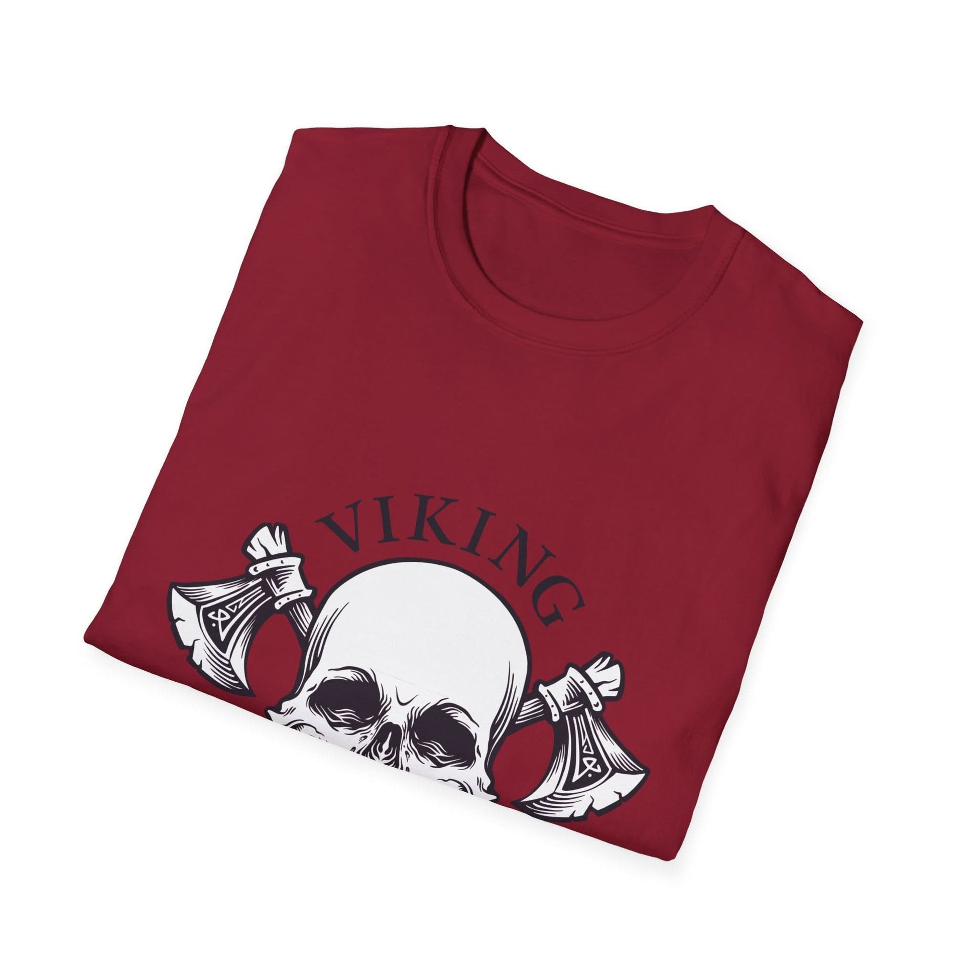 Head Skull with Axe Illustration - Mleem