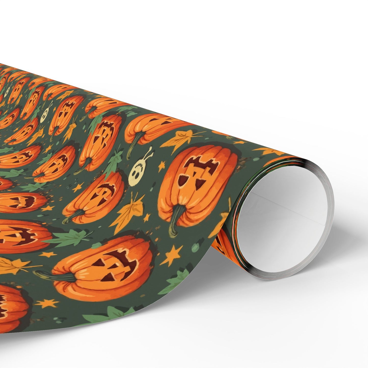 Festive Wrapping Paper Roll, Halloween Gift Wrap, Party Supplies, Fall Celebration, Eco-Friendly Wrapping Paper