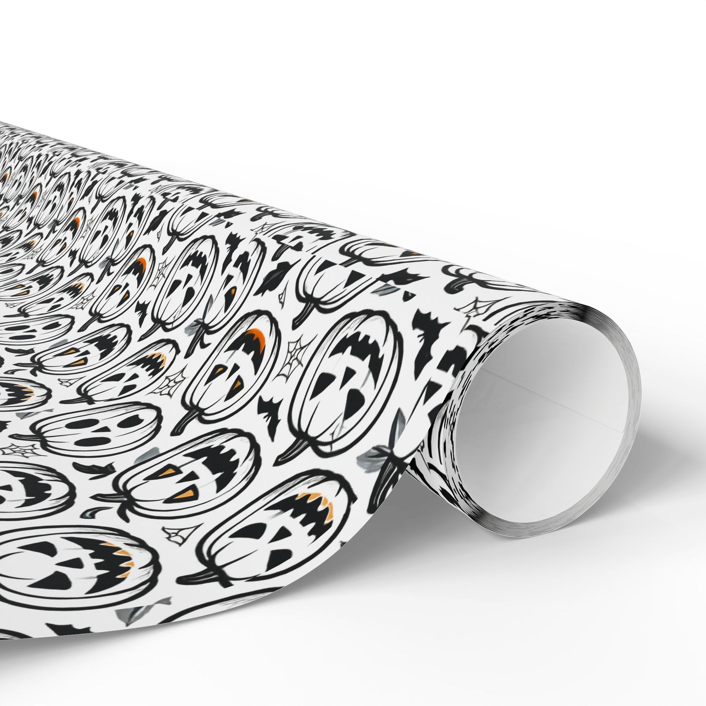 Halloween Wrapping Paper, Spooky Gift Wrap, Decorative Paper Roll, Fall Occasions, Unique Wrapping for Presents