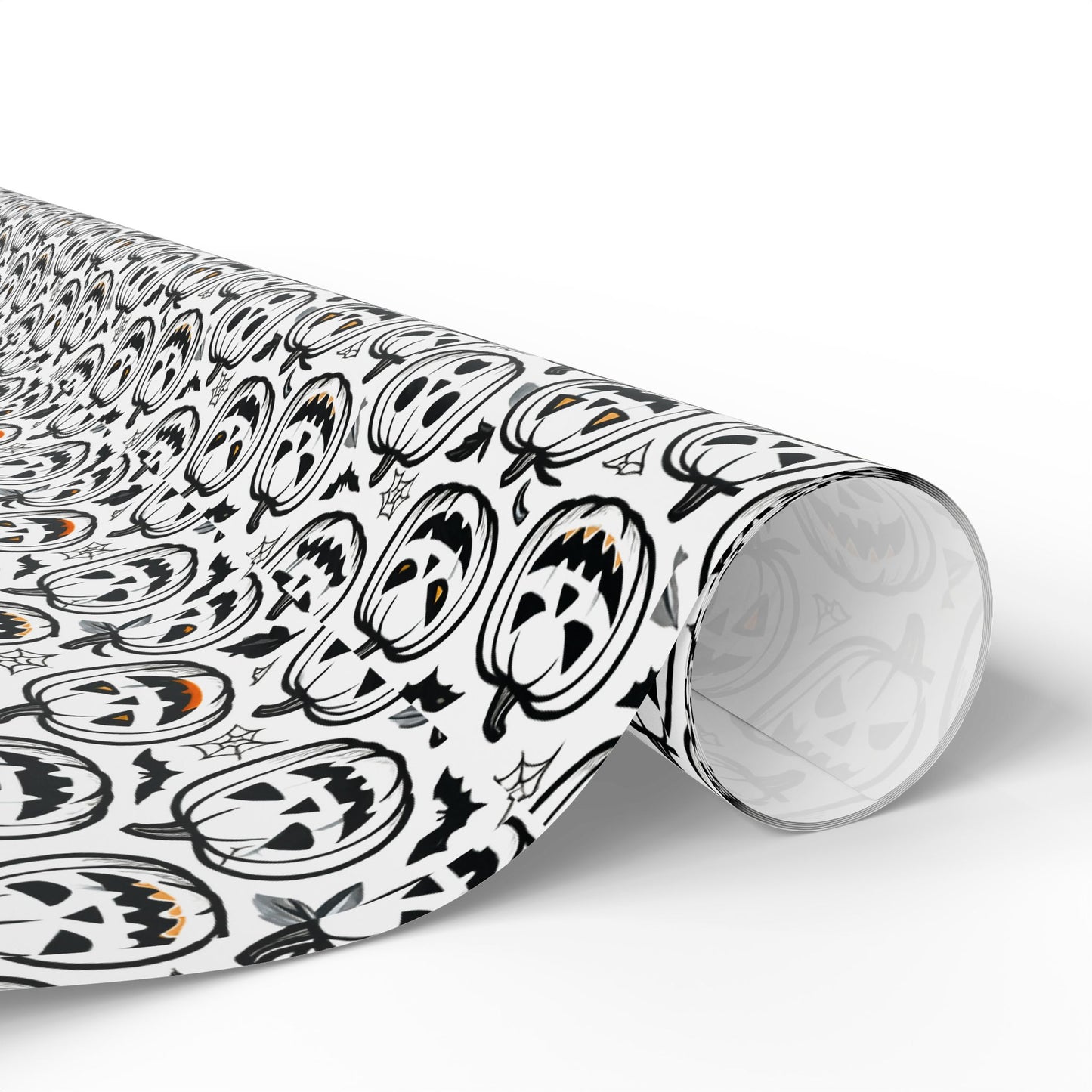 Halloween Wrapping Paper, Spooky Gift Wrap, Decorative Paper Roll, Fall Occasions, Unique Wrapping for Presents