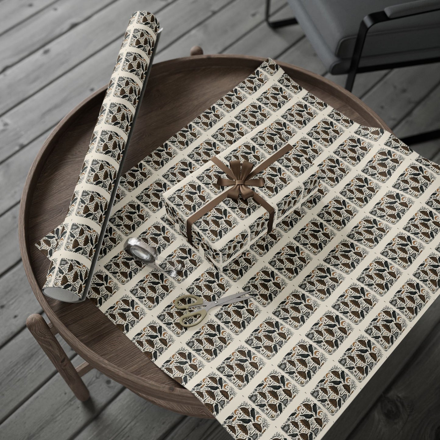 Elegant Eco-Friendly Wrapping Paper, Gift Wrap for Holidays, Birthdays, Eco-Conscious Gifts, Decorative Paper, Festive Wrap