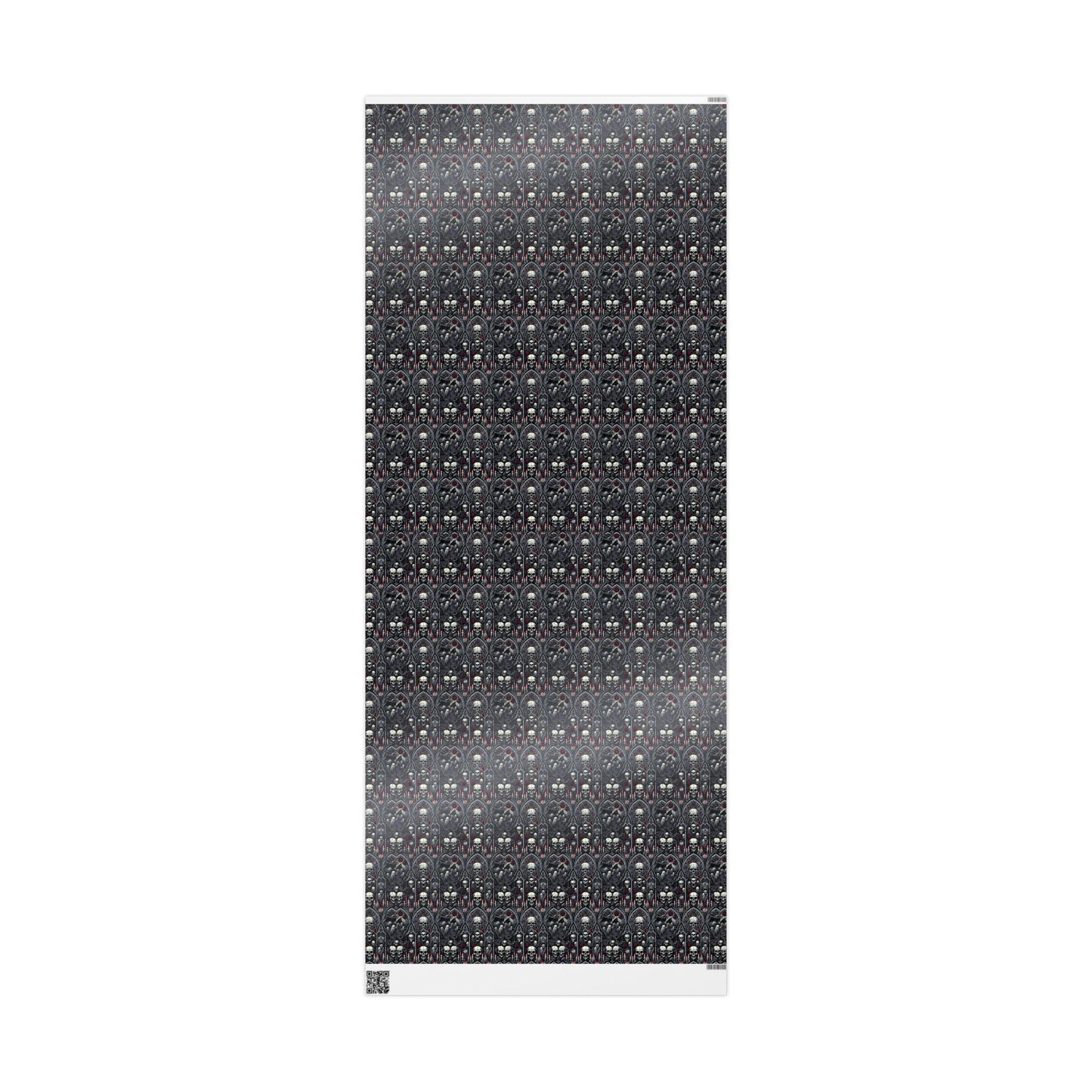 Gothic Skull Wrapping Paper - Unique Gift Wrap for Halloween, Birthdays, Parties, Celebrations, Occasions