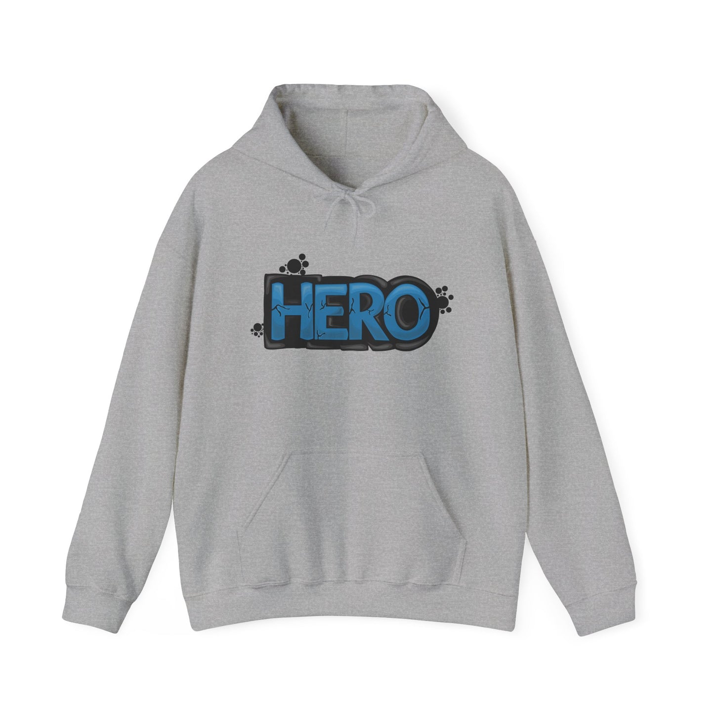 Hero Blue Letters - Mleem