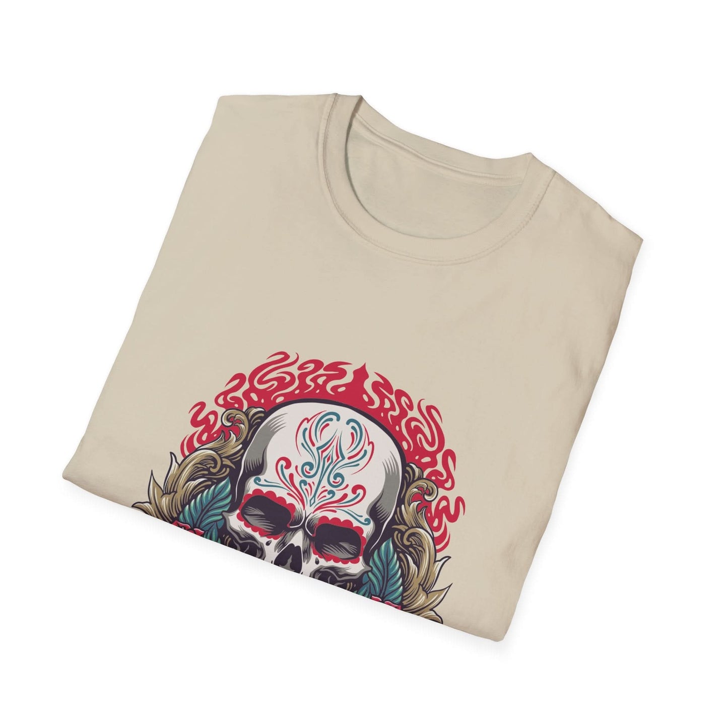 Skull Illustration Dia de Los Muertos - Mleem