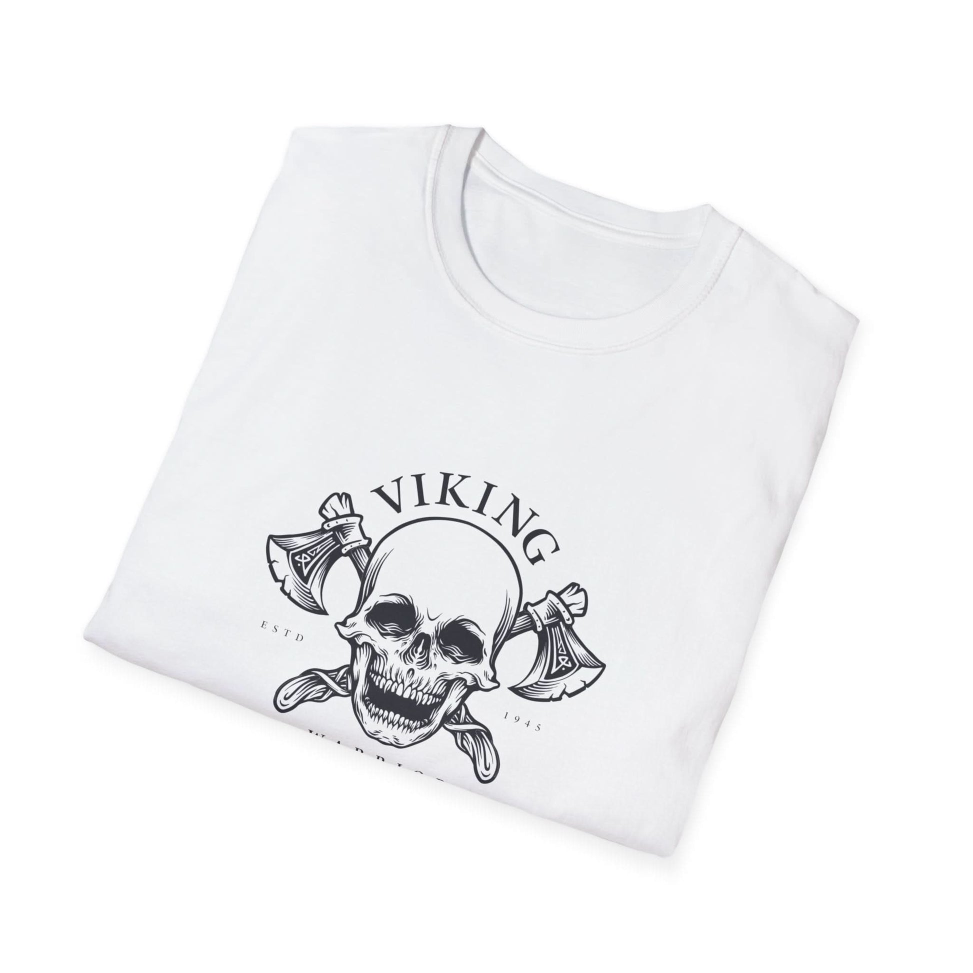 Head Skull with Axe Illustration - Mleem